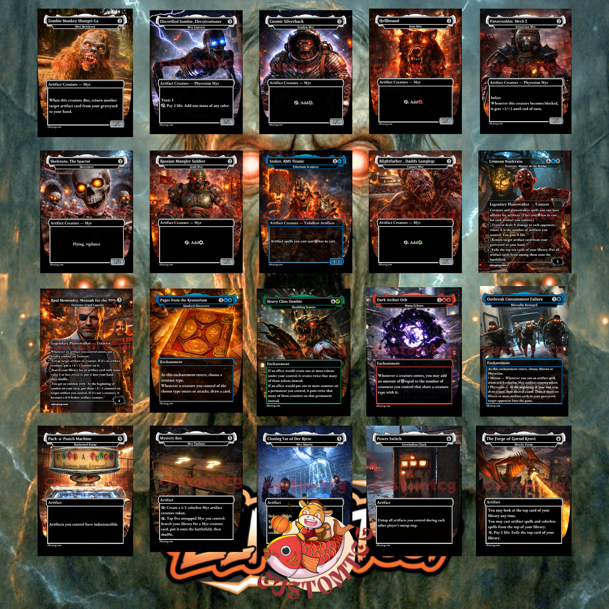 COD Zombies Custom Deck – ElkoyTCG