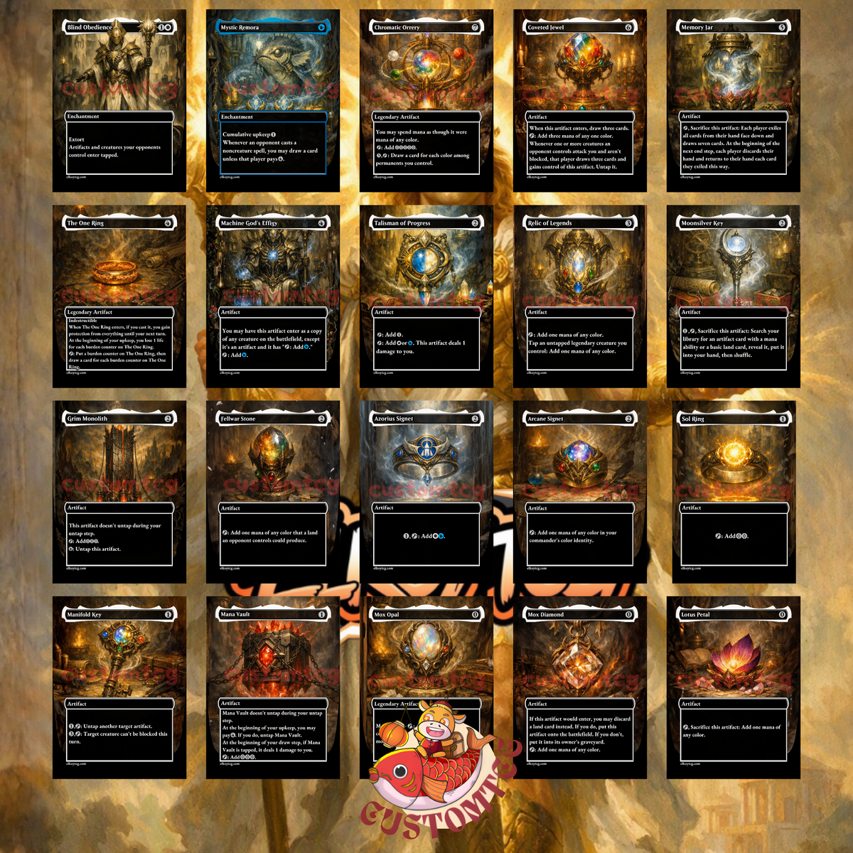 HELIOD, THE RADIANT DAWN — Azorius High-Power Control Custom Deck