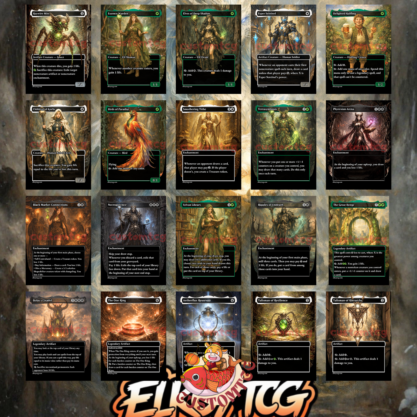 Betor, Ancestor’s Voice – Custom Deck (100 Cards + Tokens) 🛡️🐉