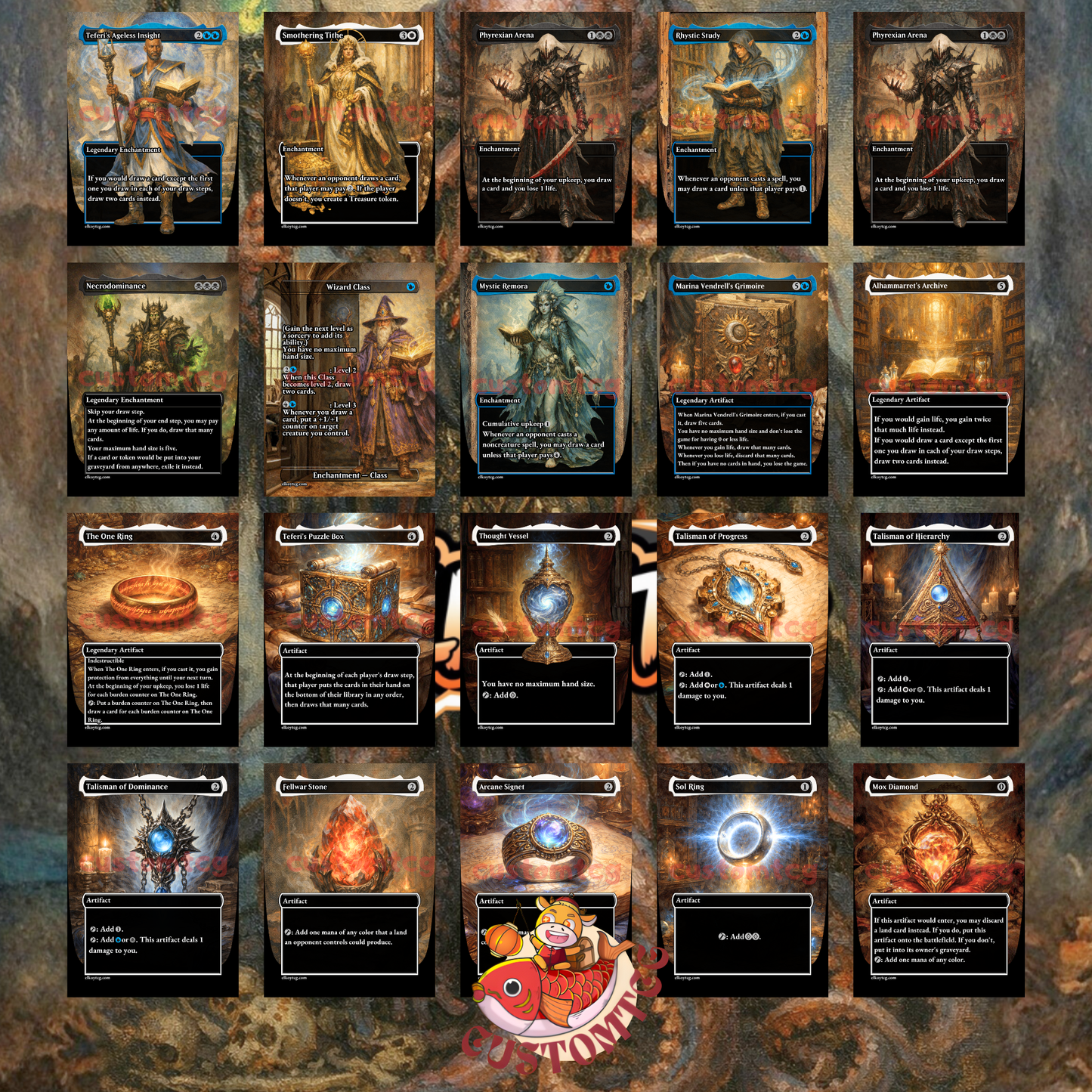 Queza, Augur of Agonies Custom Deck