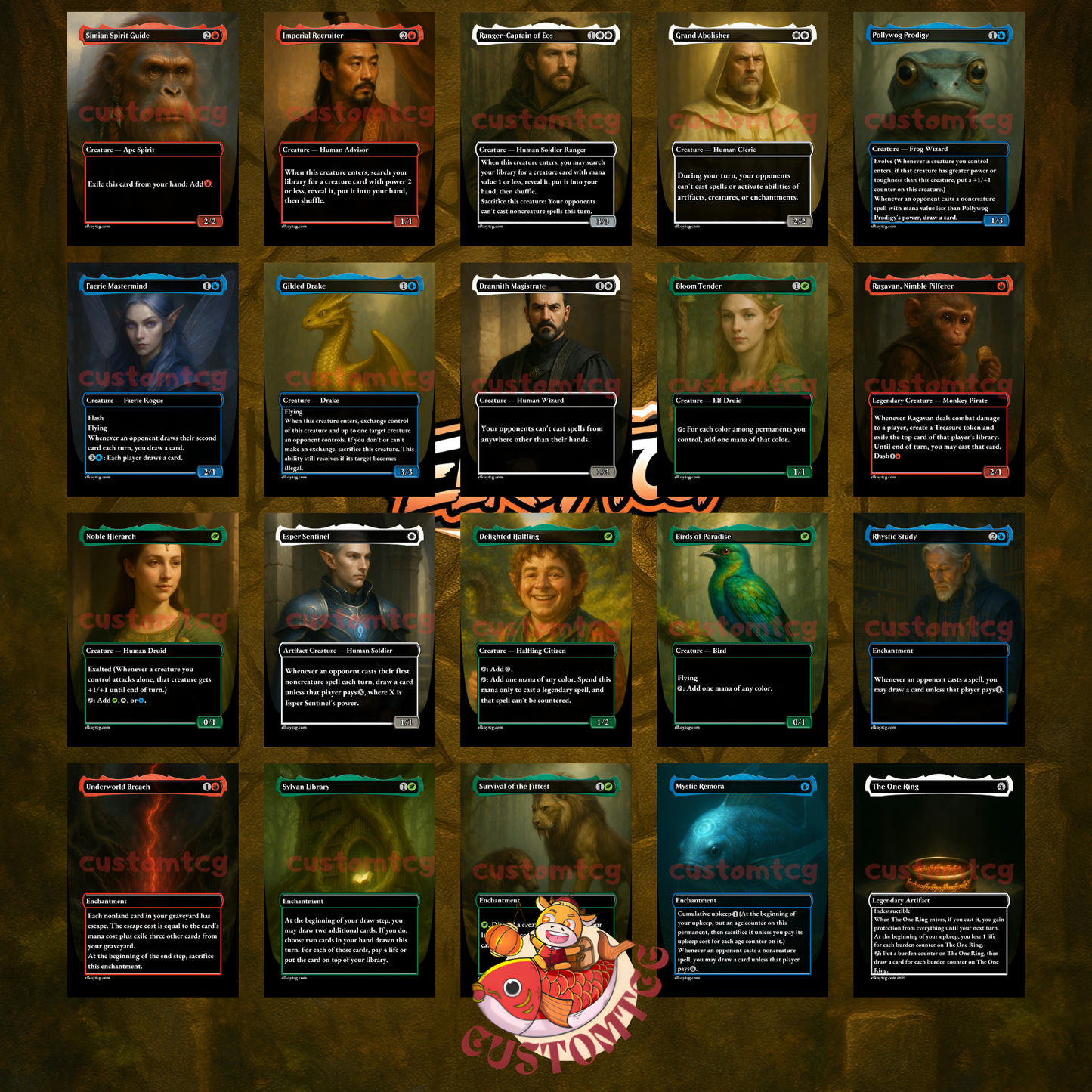 Aragorn, the Uniter – Custom Deck (TOP 14 CHALLENGE DECK!)