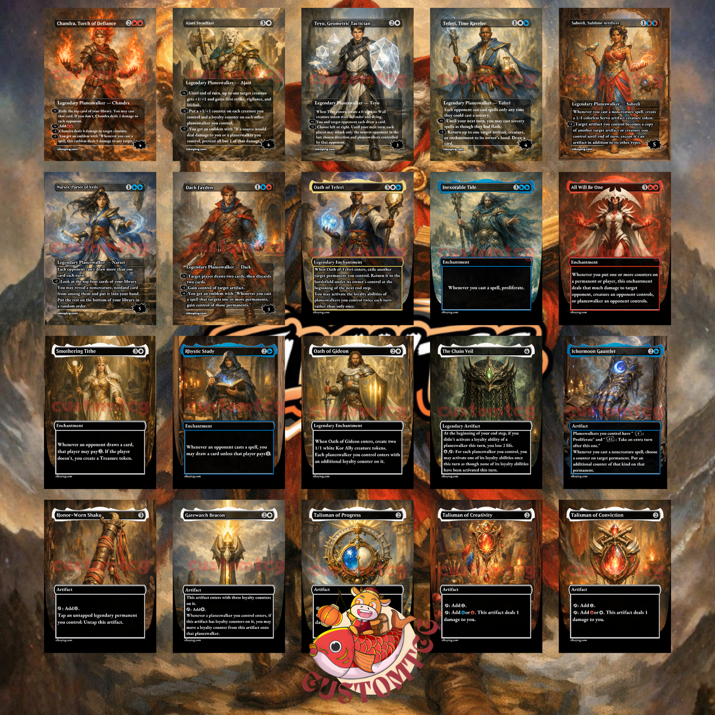 Commodore Guff Custom Deck