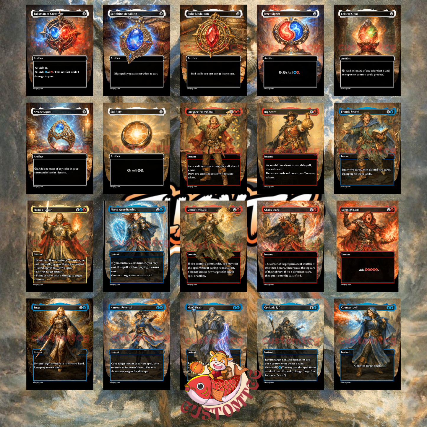 Alania, Divergent Storm Custom Deck 🦦🌩️