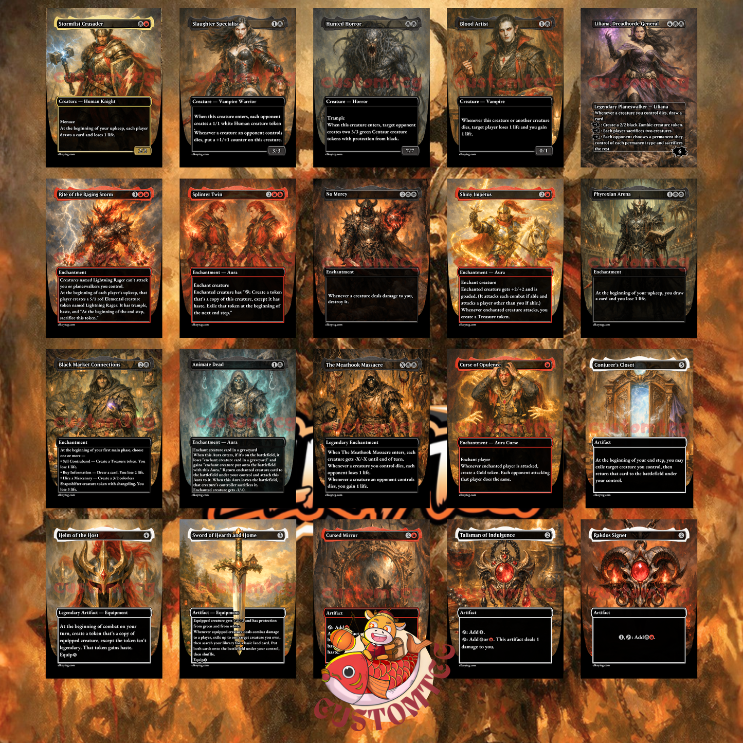 Kardur, Doomscourge custom deck