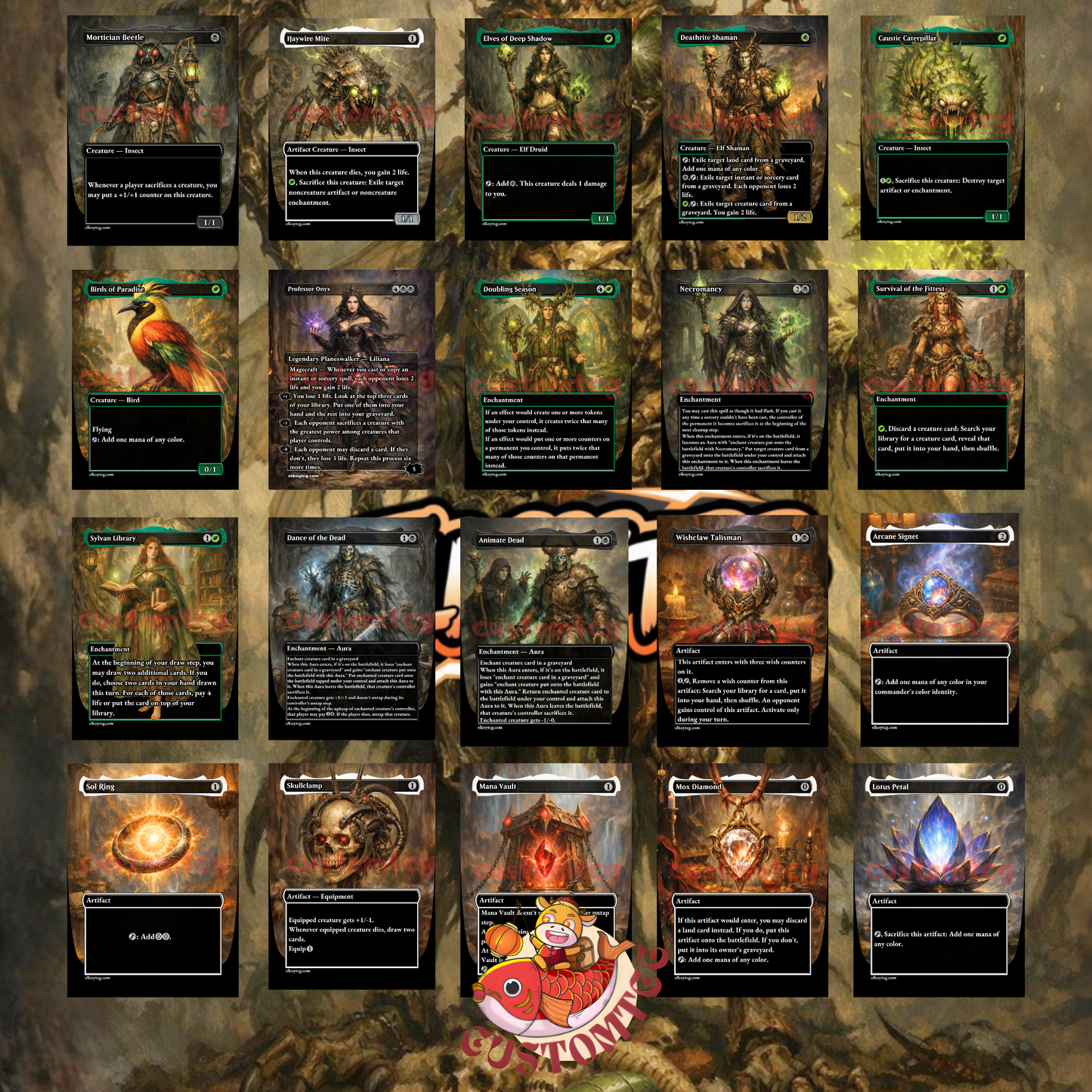 Grist, the Hunger Tide Custom Deck