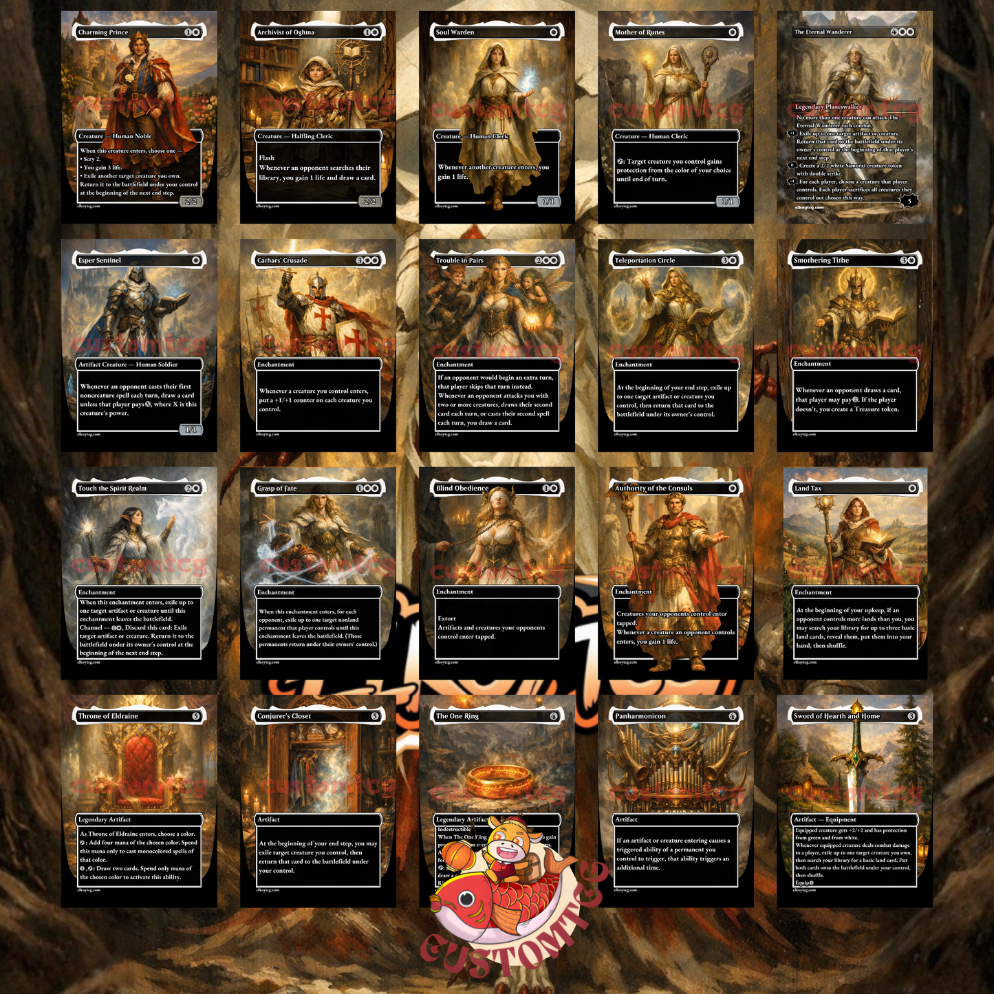 Elesh Norn, Mother of Machines Custom Deck