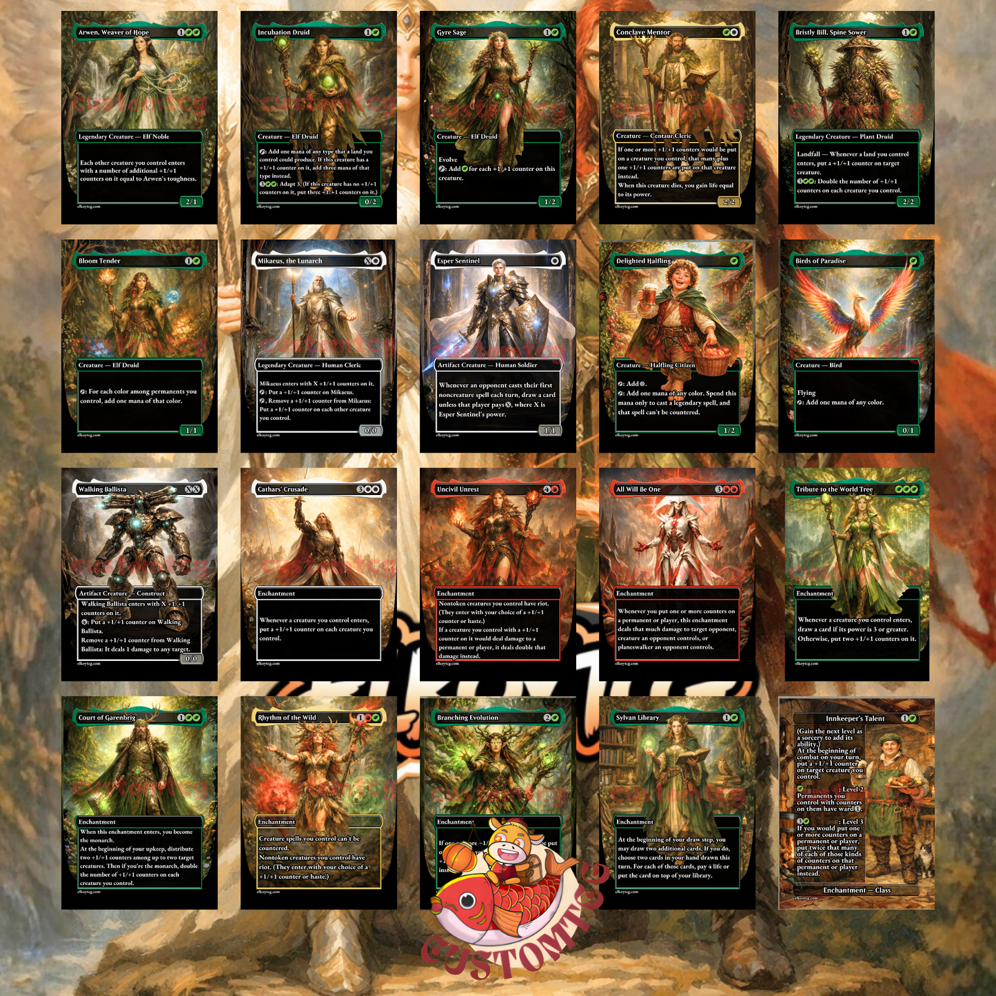 Shalai and Hallar Custom Deck