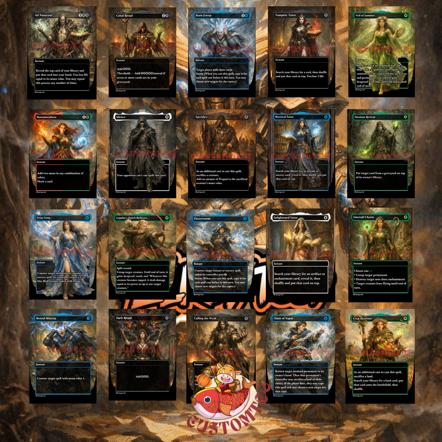 Codie, Vociferous Codex Custom Deck