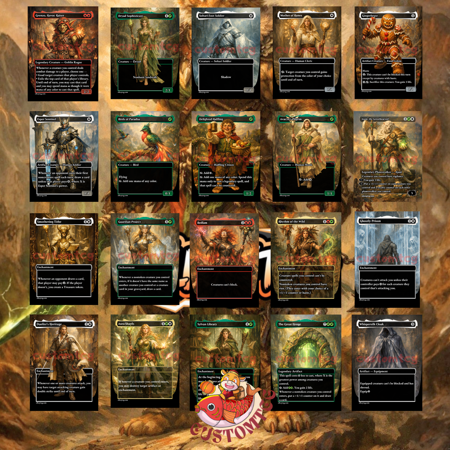 Marisi, Breaker of the Coil Custom Deck
