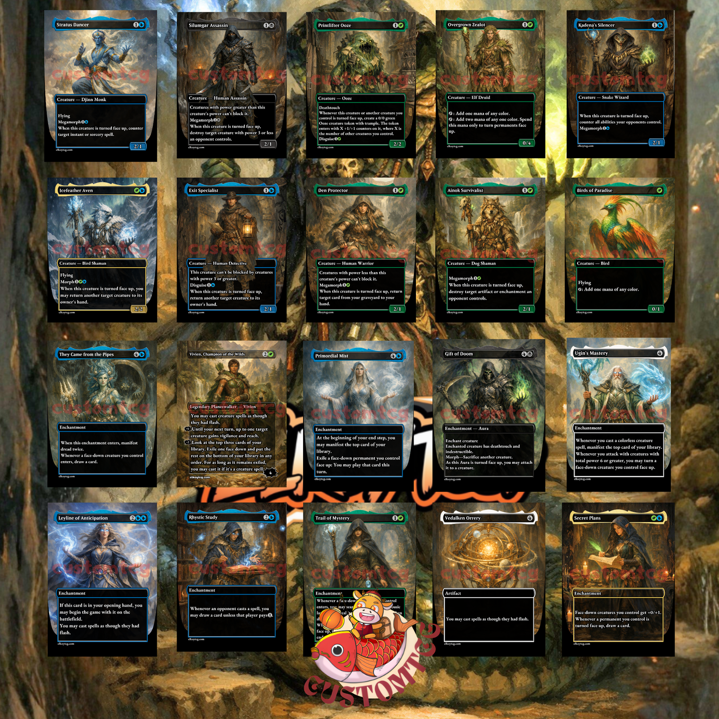 Kadena, Slinking Sorcerer Custom Deck