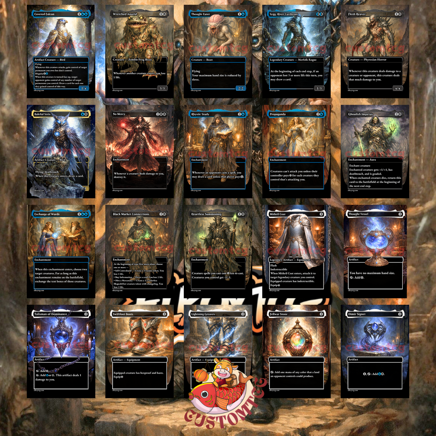Jon Irenicus, Shattered One – Custom Deck⚡🧙
