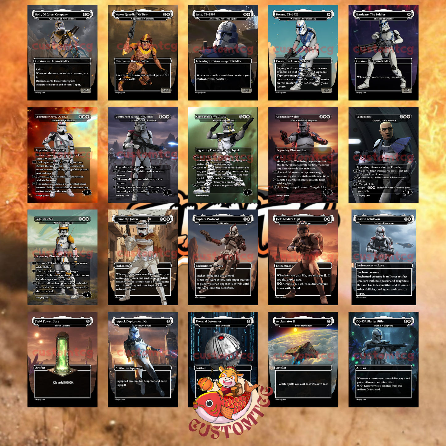 Troopers Custom Deck