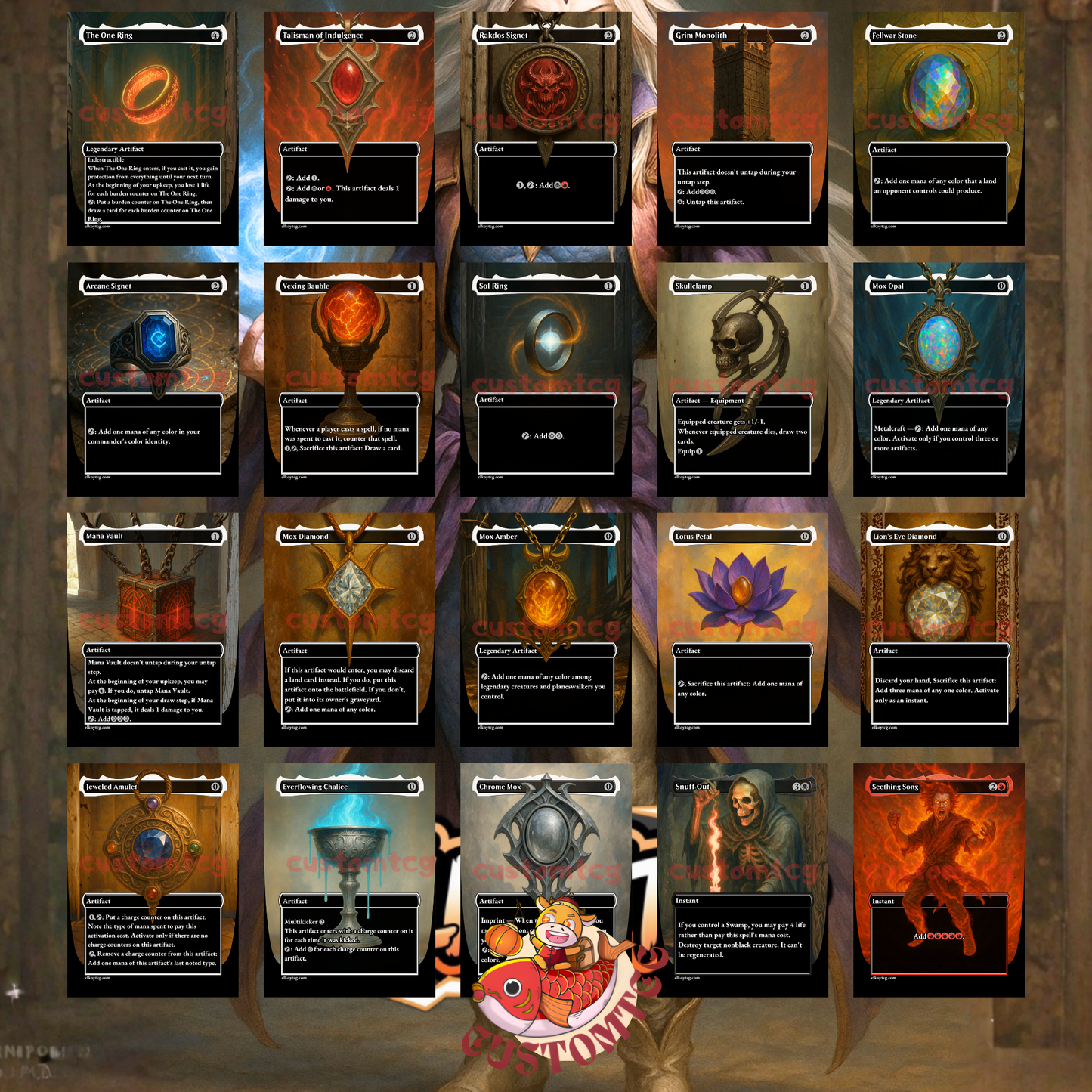 Kuja, Genome Sorcerer – Custom Deck