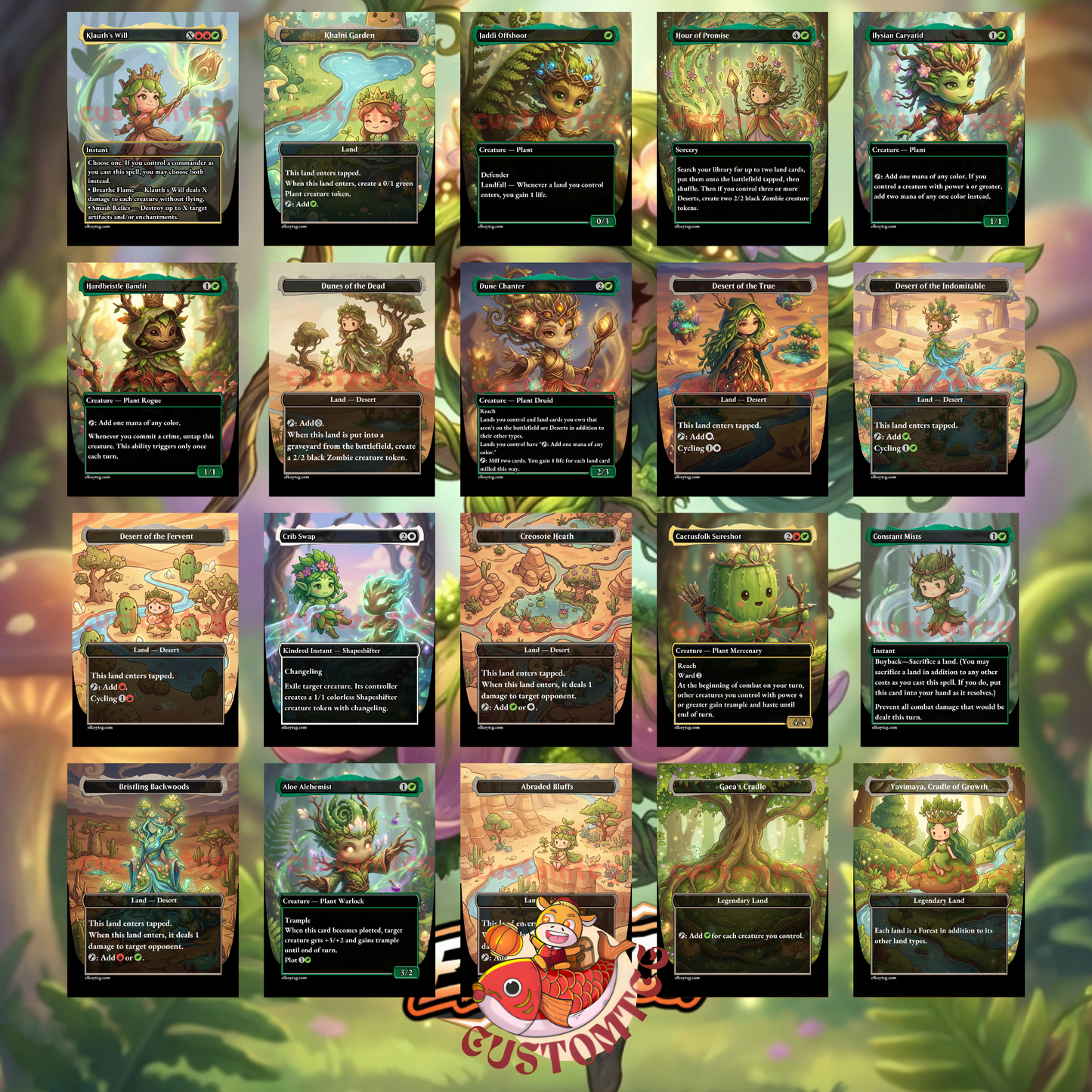 Kirri, Talented Sprout Custom Deck