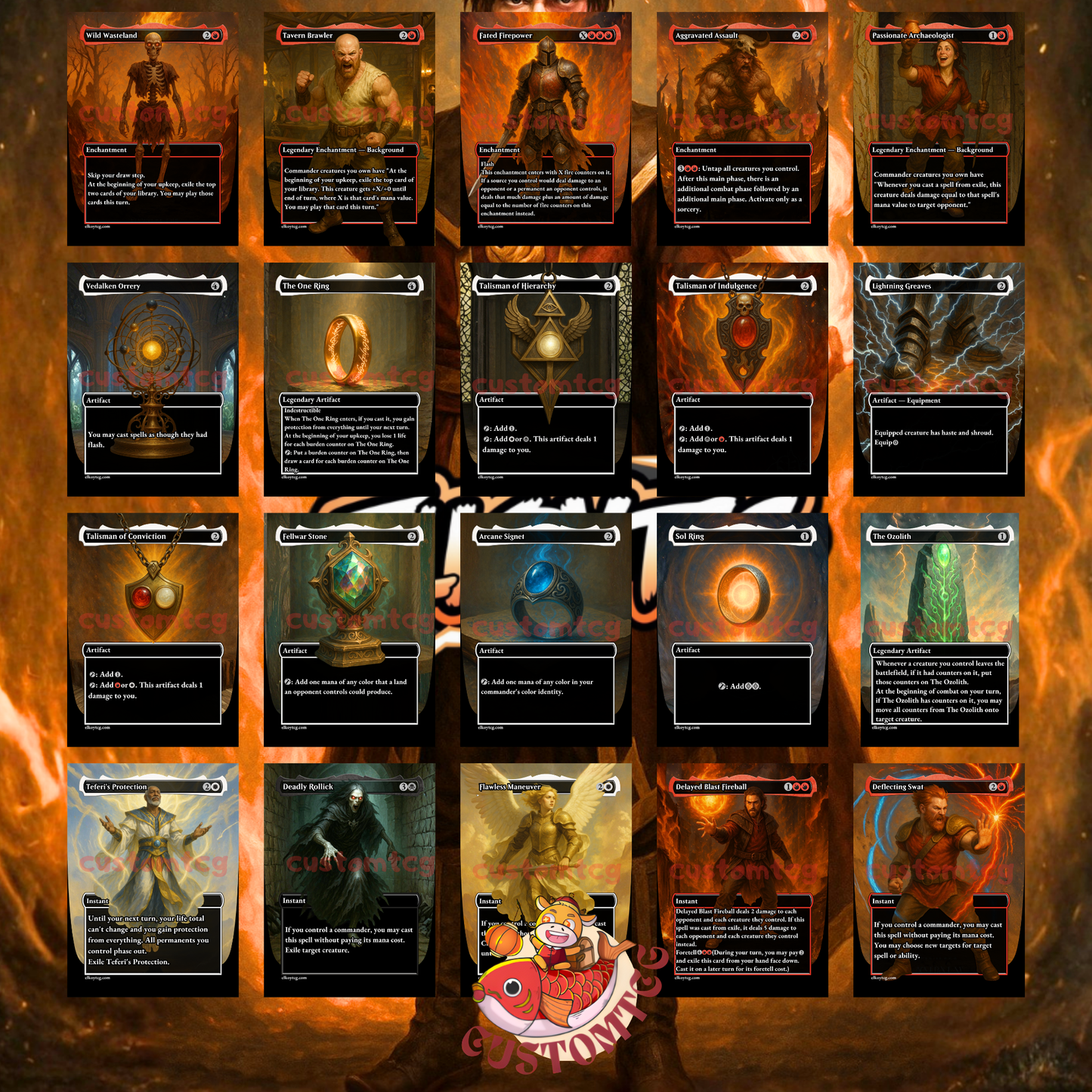 🔥 Fire Lord Zuko — Custom Deck 🔥