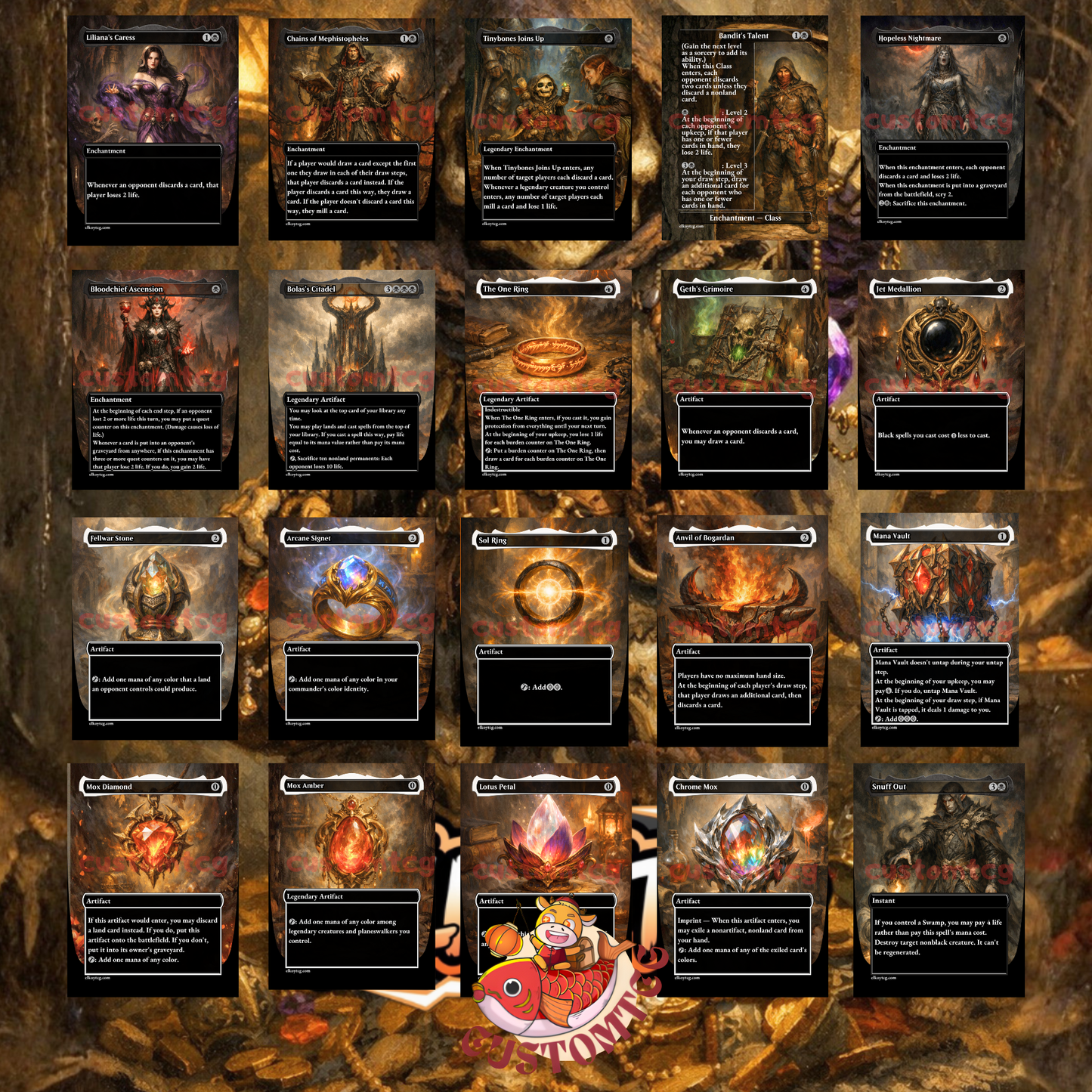 TinyBones, Bauble Burglar Custom Deck