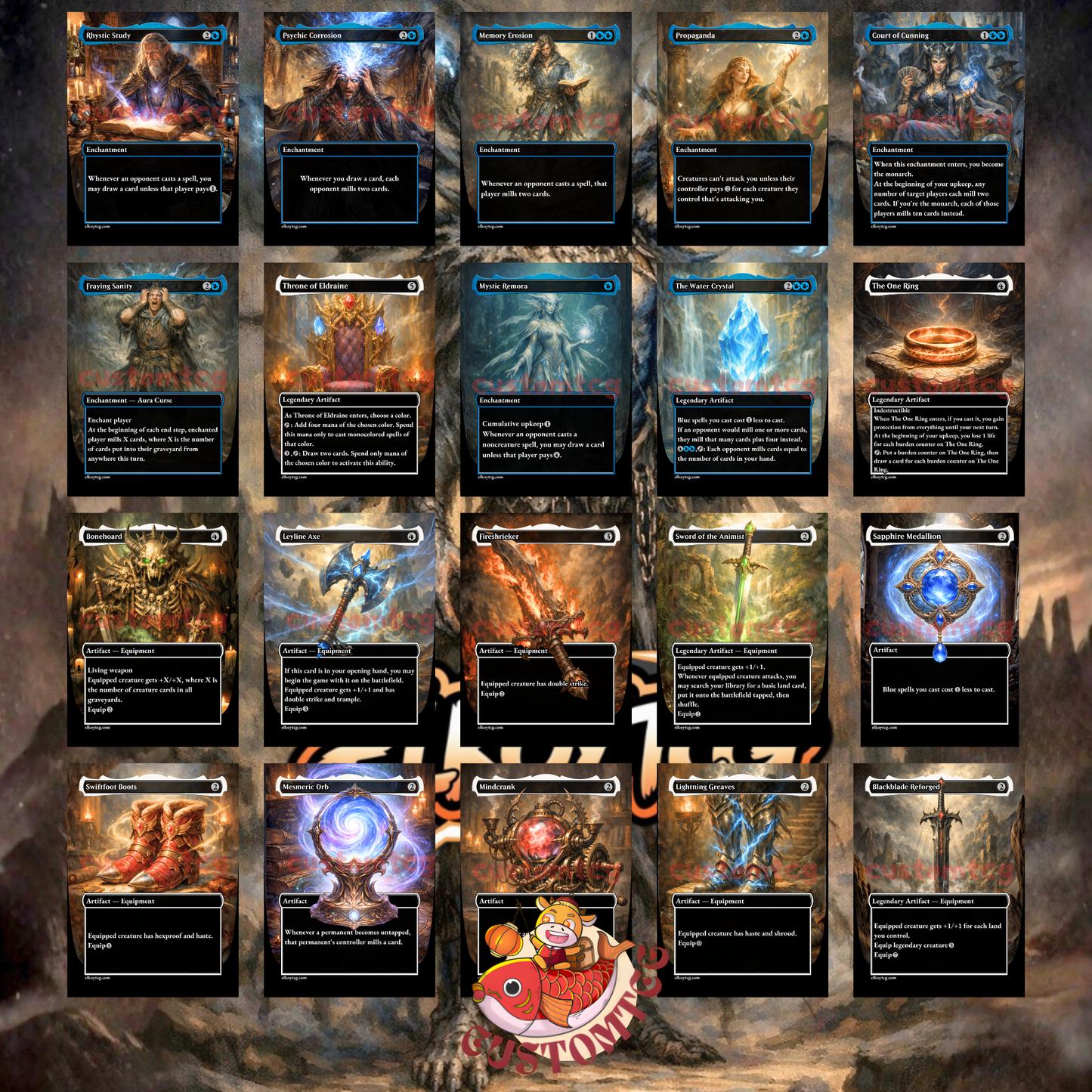 The Mindskinner Custom Deck