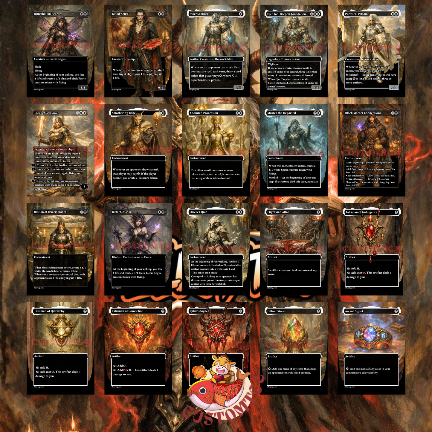 Extus, Oriq Overlord custom deck