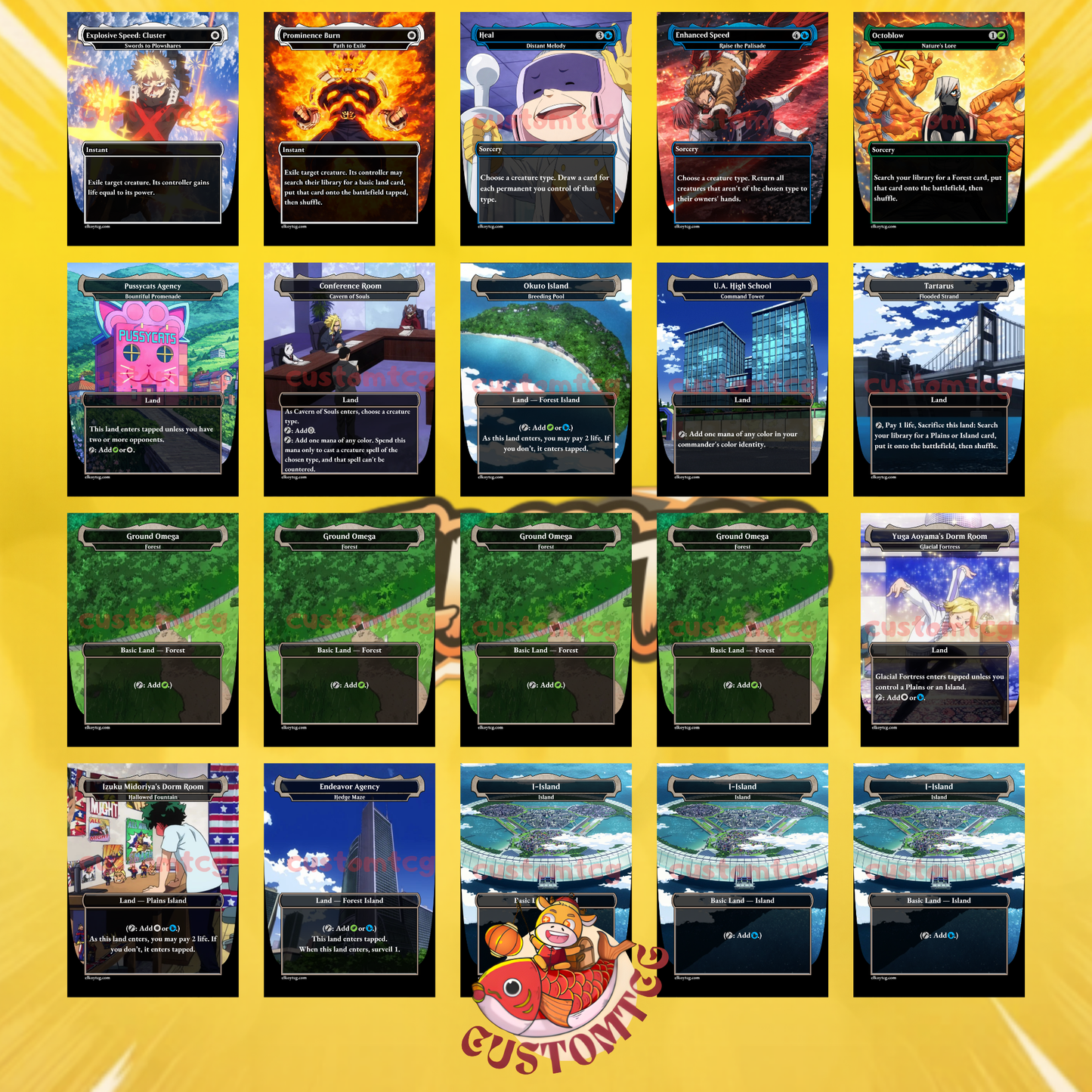 My Hero Academia  Custom Deck