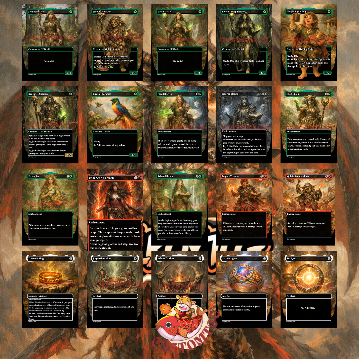 Prossh, Skyraider of Kher Custom Deck