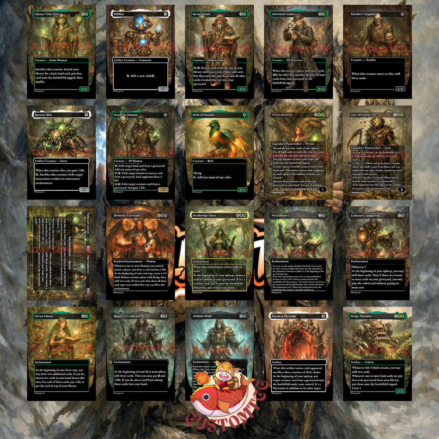 Winter, Cynical Opportunist Custom Deck