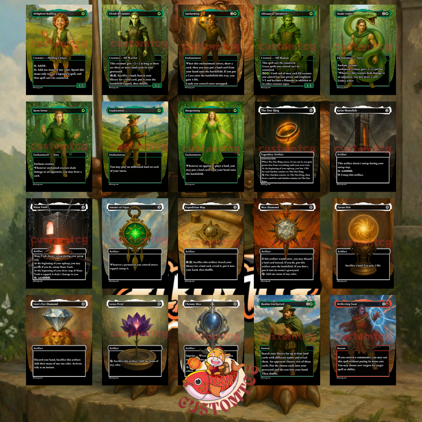 Tannuk, Memorial Ensign Custom Deck