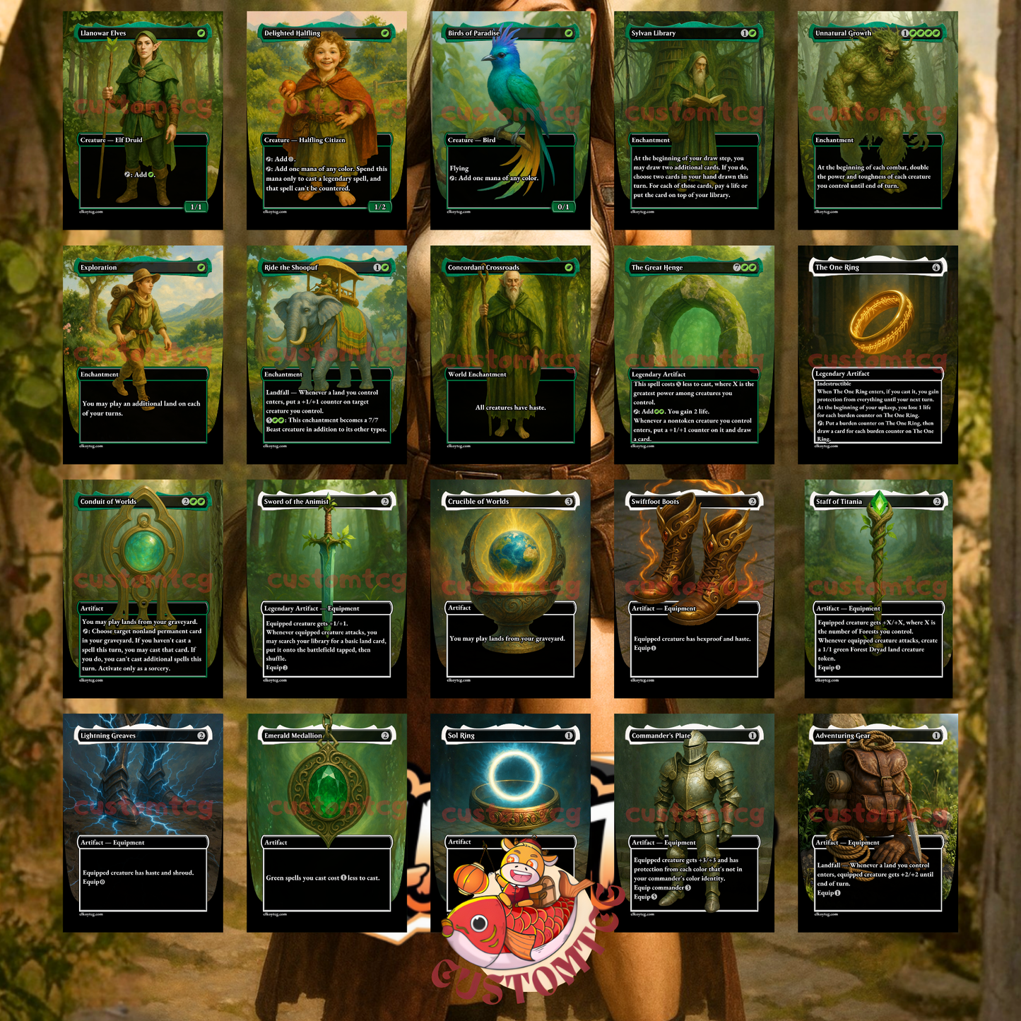 Tifa Lockhart Custom Deck