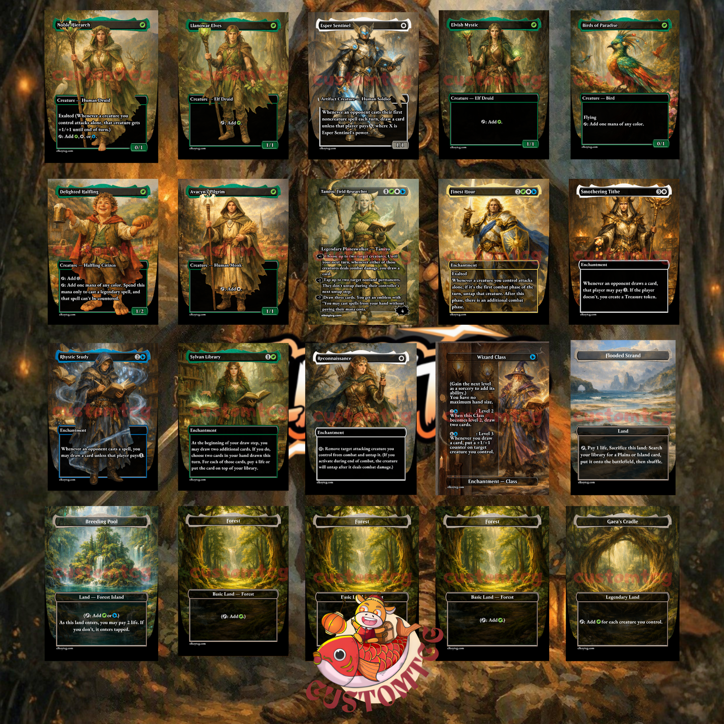 Mr. Foxglove Custom Deck