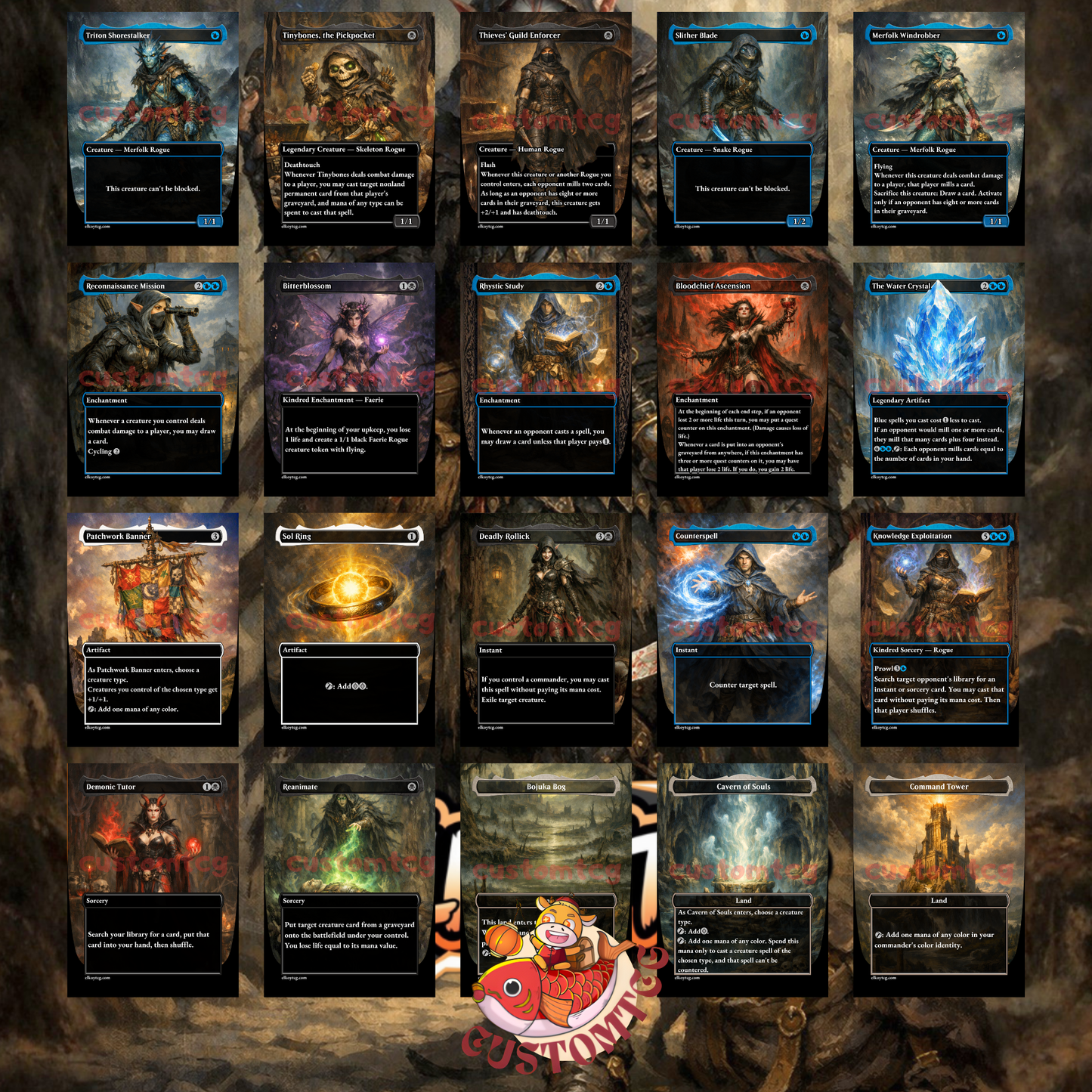 Anowon, the Ruin Thief Custom Deck