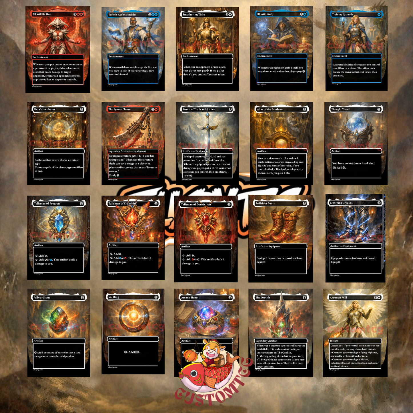 Atreus, Impulsive Son and Kratos Custom Deck