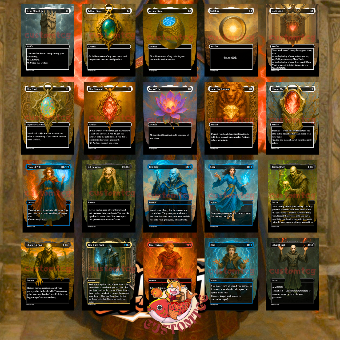 Inalla, Archmage Ritualist Custom Deck