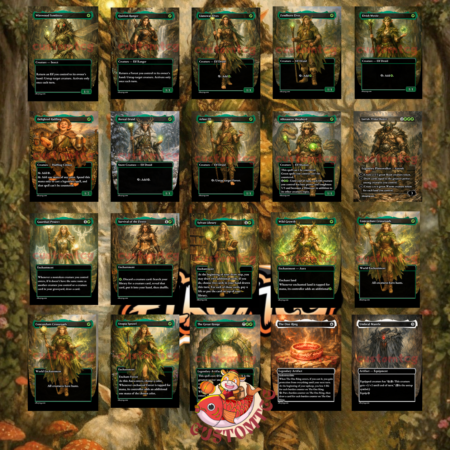 Marwyn, the Nurturer Custom Deck