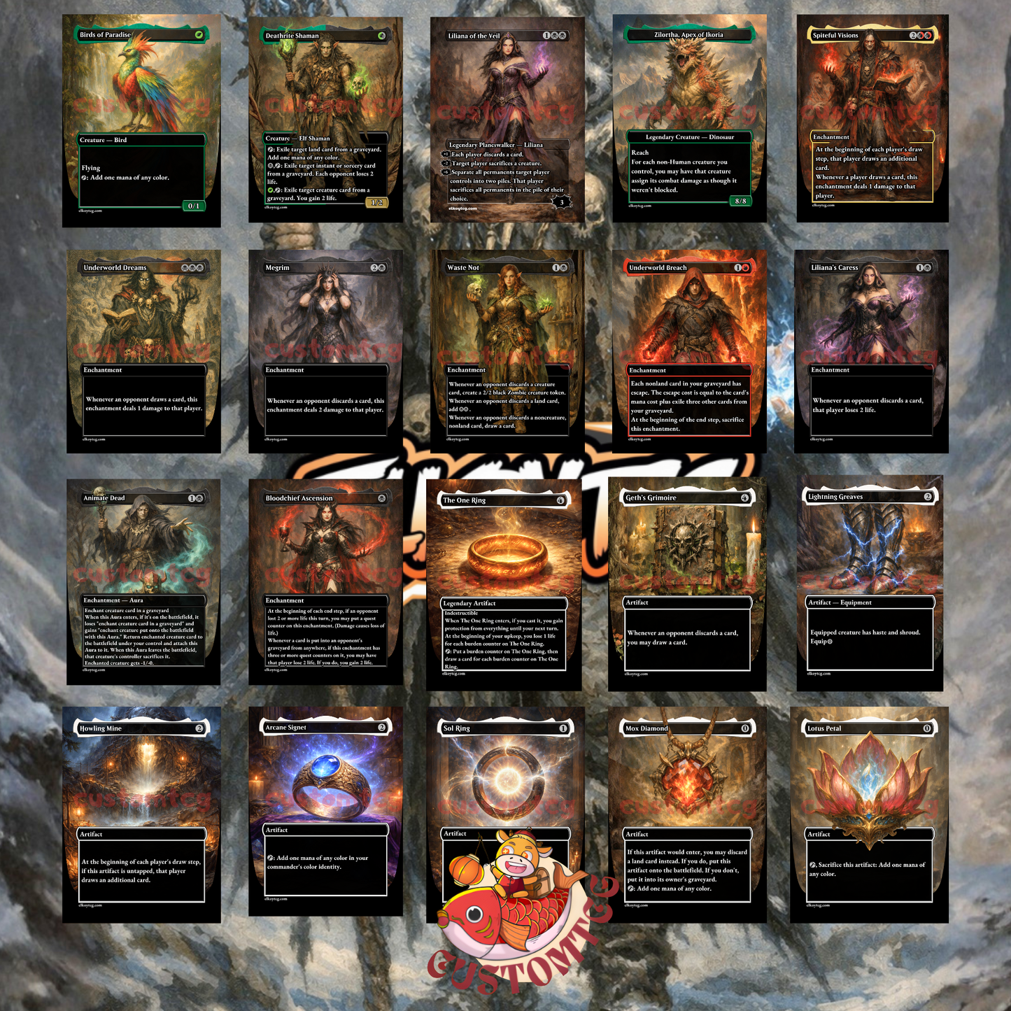 Winter, Misanthropic Guide Custom Deck