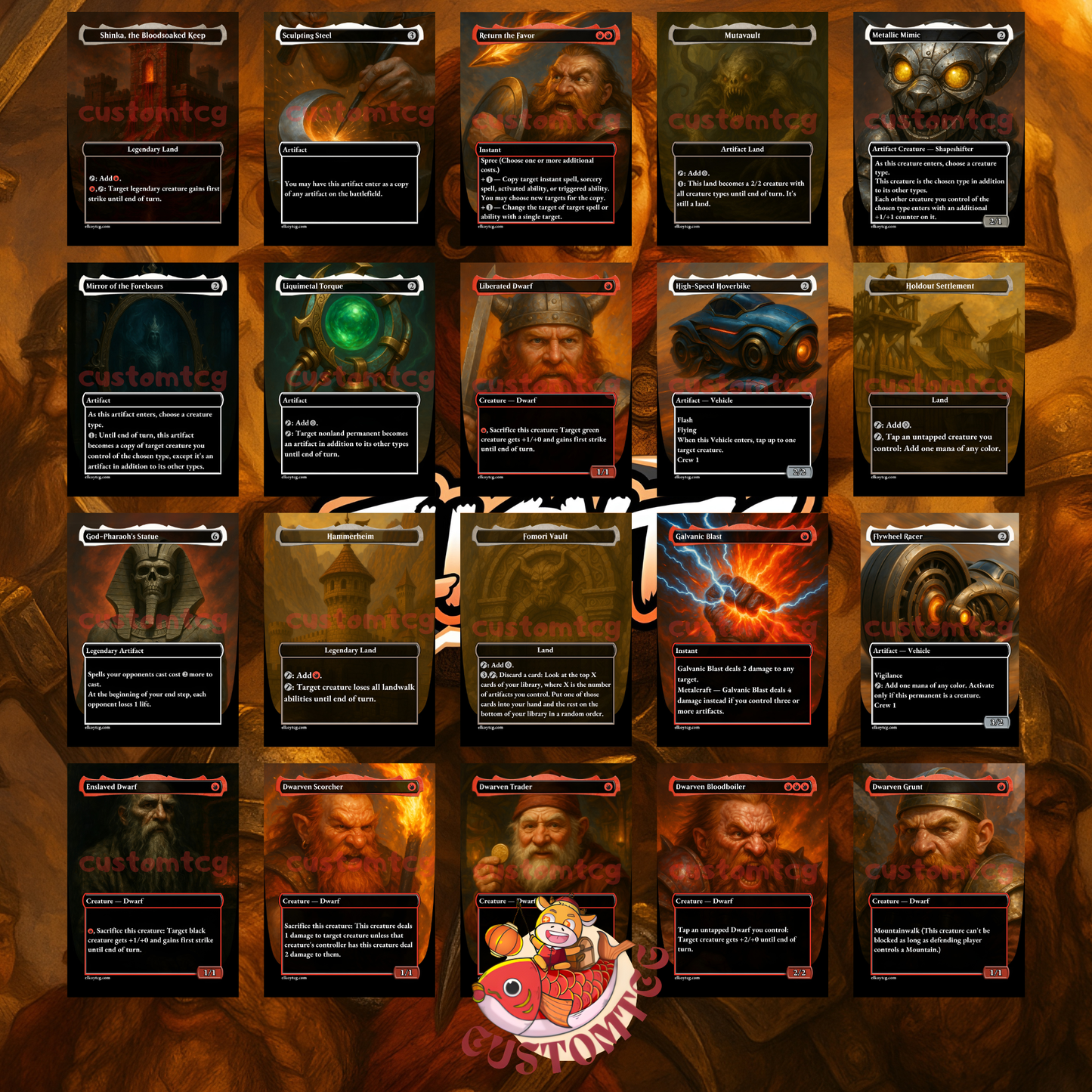 Magda, Brazen Outlaw Custom Deck 🏹🛡️