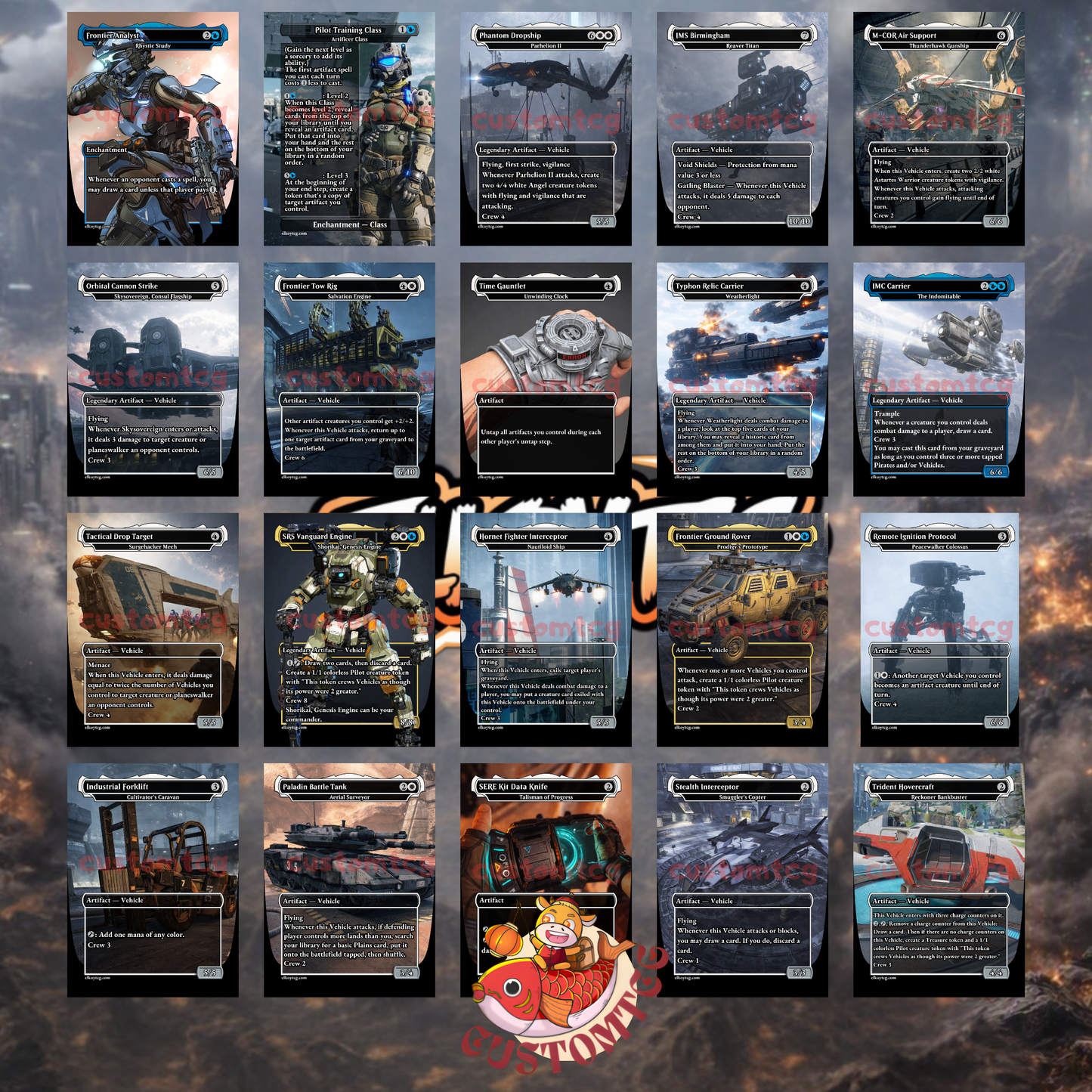 Titanfall Custom Deck