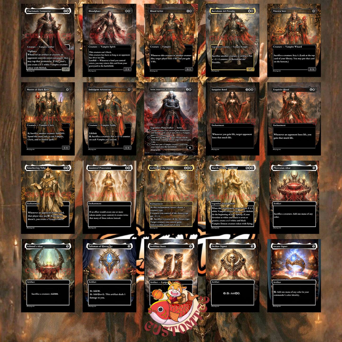 Clavileño, First of the Blessed — Custom Deck ✨🧛