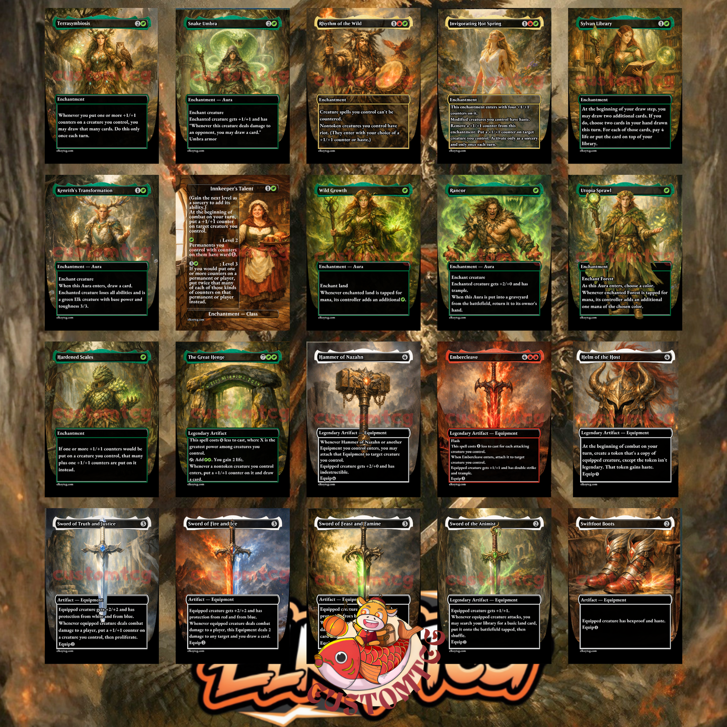Chishiro, the Shattered Blade Custom Deck