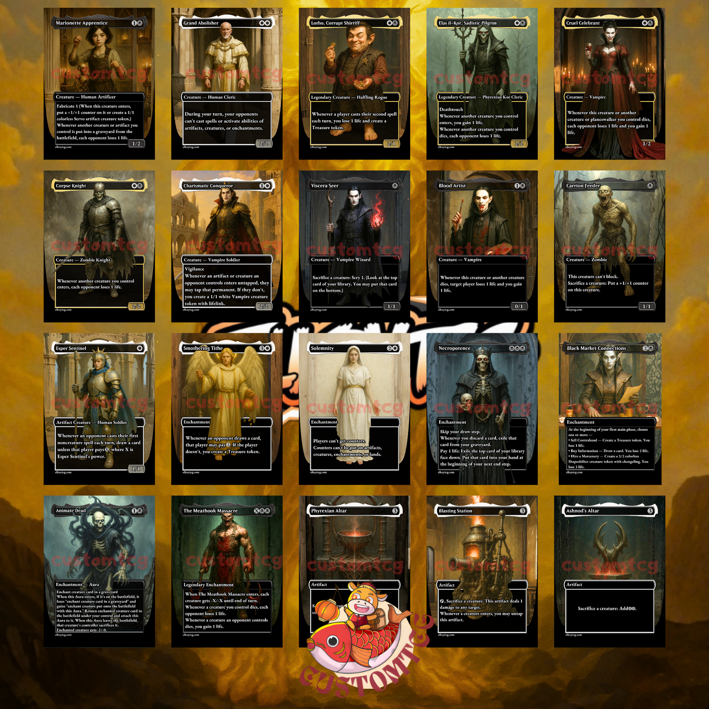 Eirdu, Carrier of Dawn Custom Deck