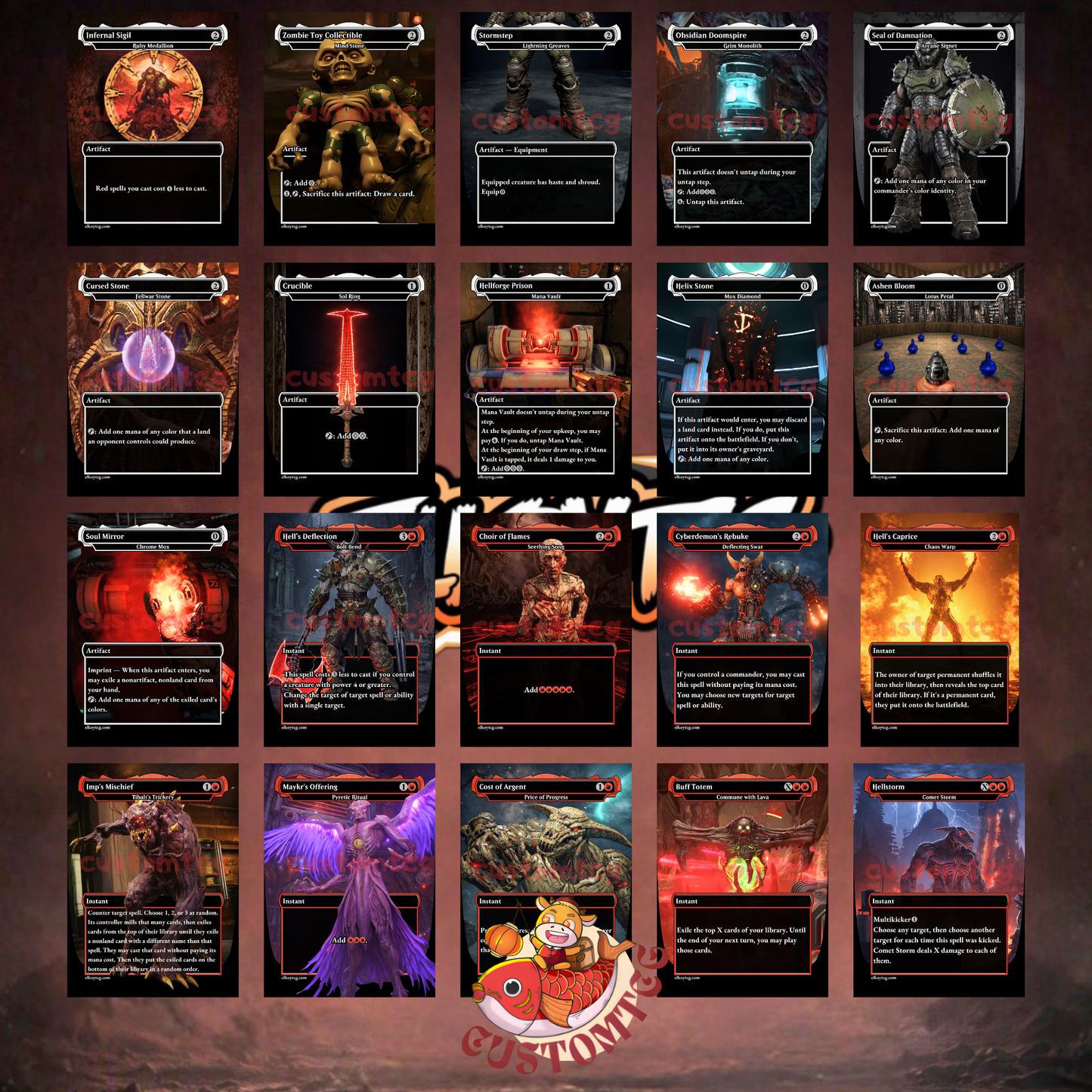 The Doom Slayer Custom Deck