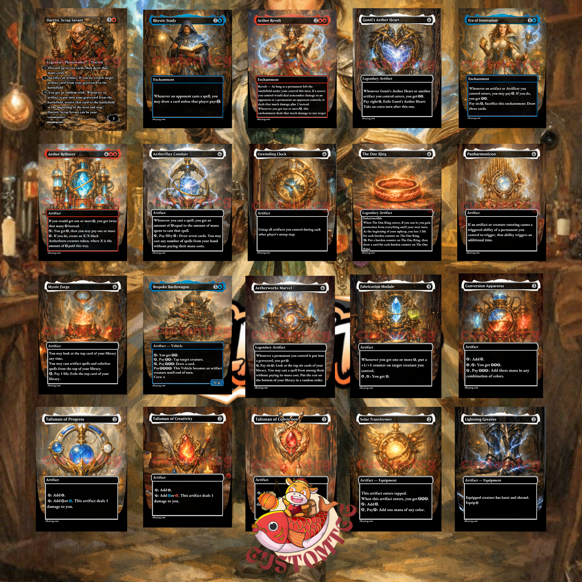Dr. Madison Li Custom Mtg Commander Deck ElkoyTCG Dr. Madison Li Custom Mtg Commander Deck ElkoyTCG