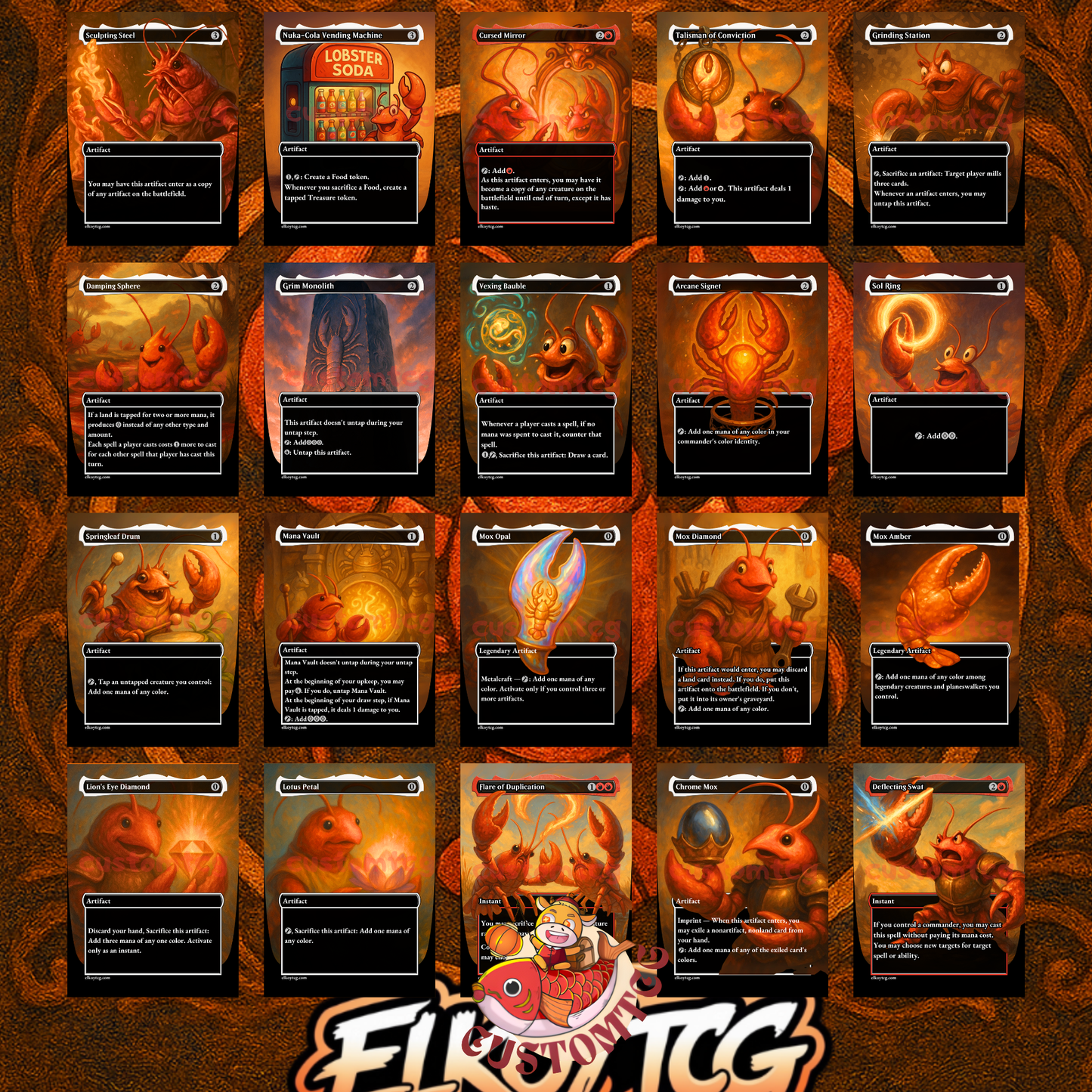 🦞 Custom Lobster Deck – Ragost, Deft Gastronaut