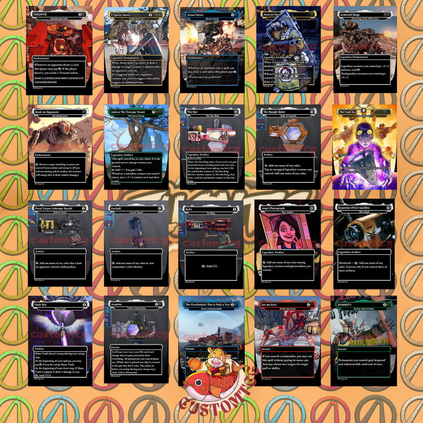 Borderlands Custom Deck