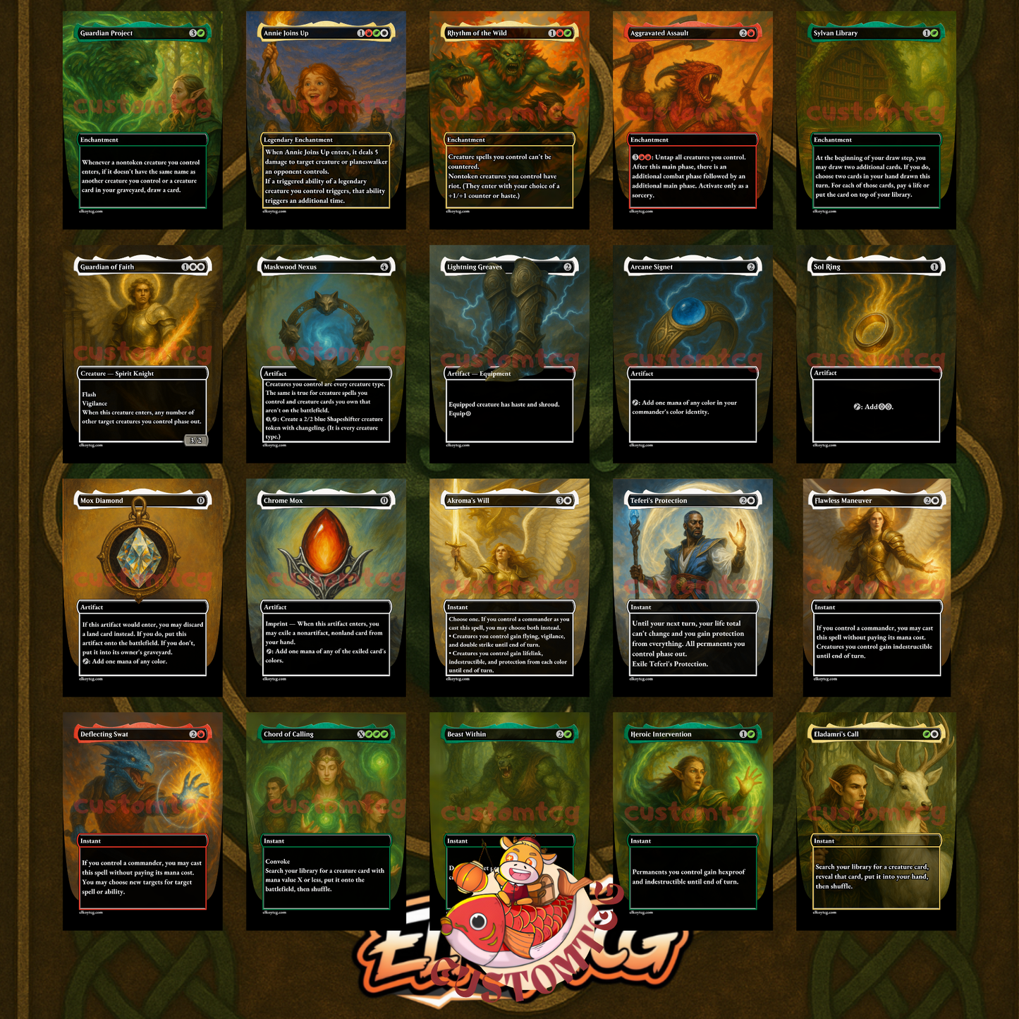 Voja Jaws of the Conclave Top41 Custom Deck ElkoyTCG Voja Jaws of the Conclave Top41 Custom Deck ElkoyTCG