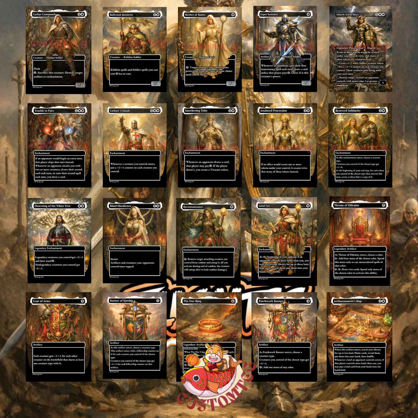 Myrel, Shield of Argive Custom Deck