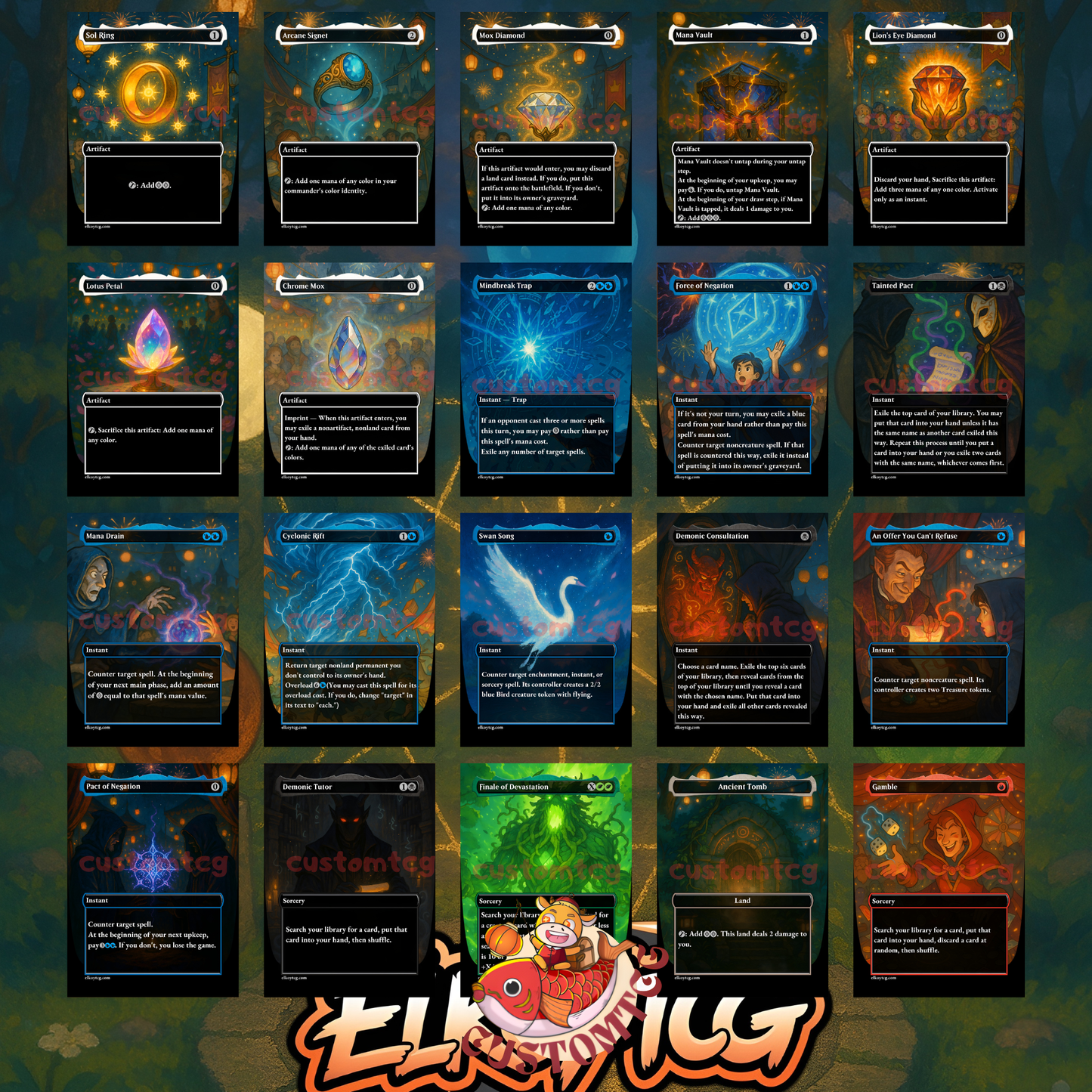 Kenrith Custom Themed Deck