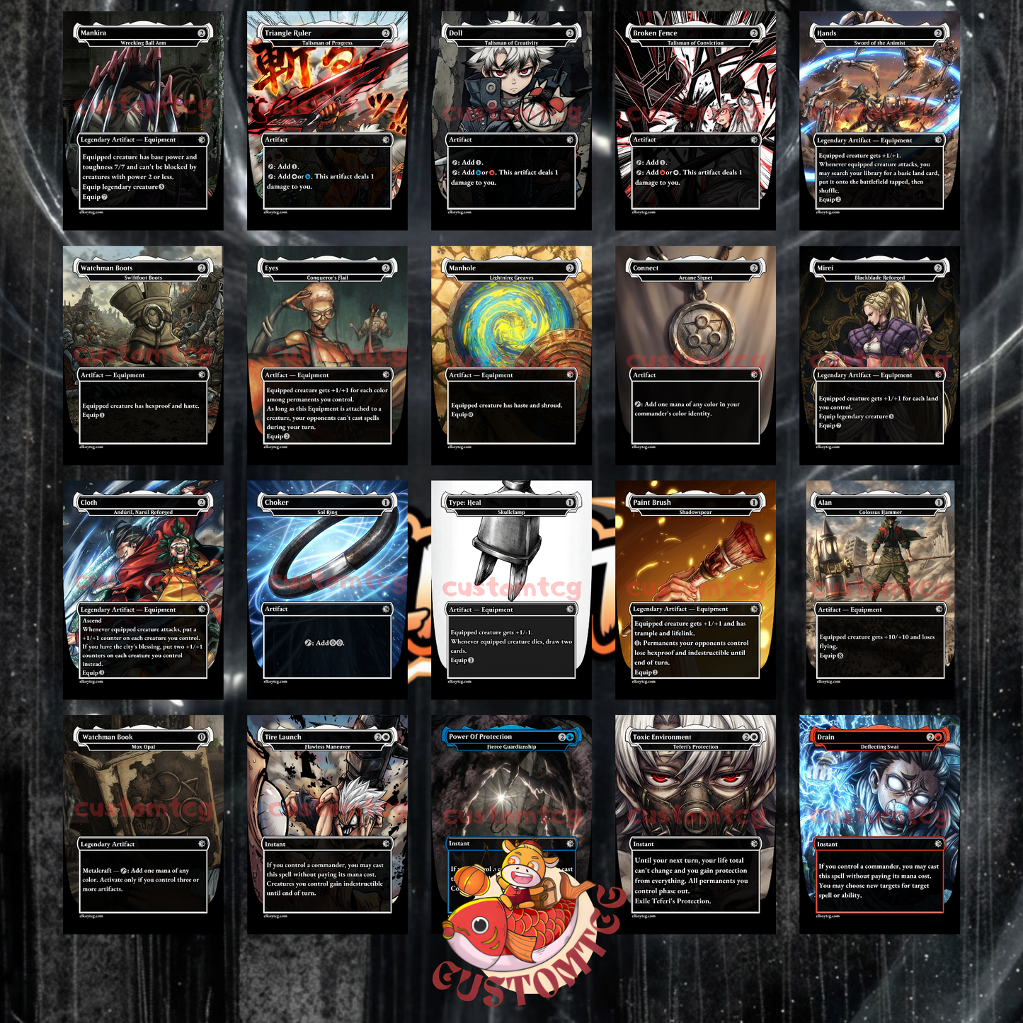 Gachiakuta Custom Deck