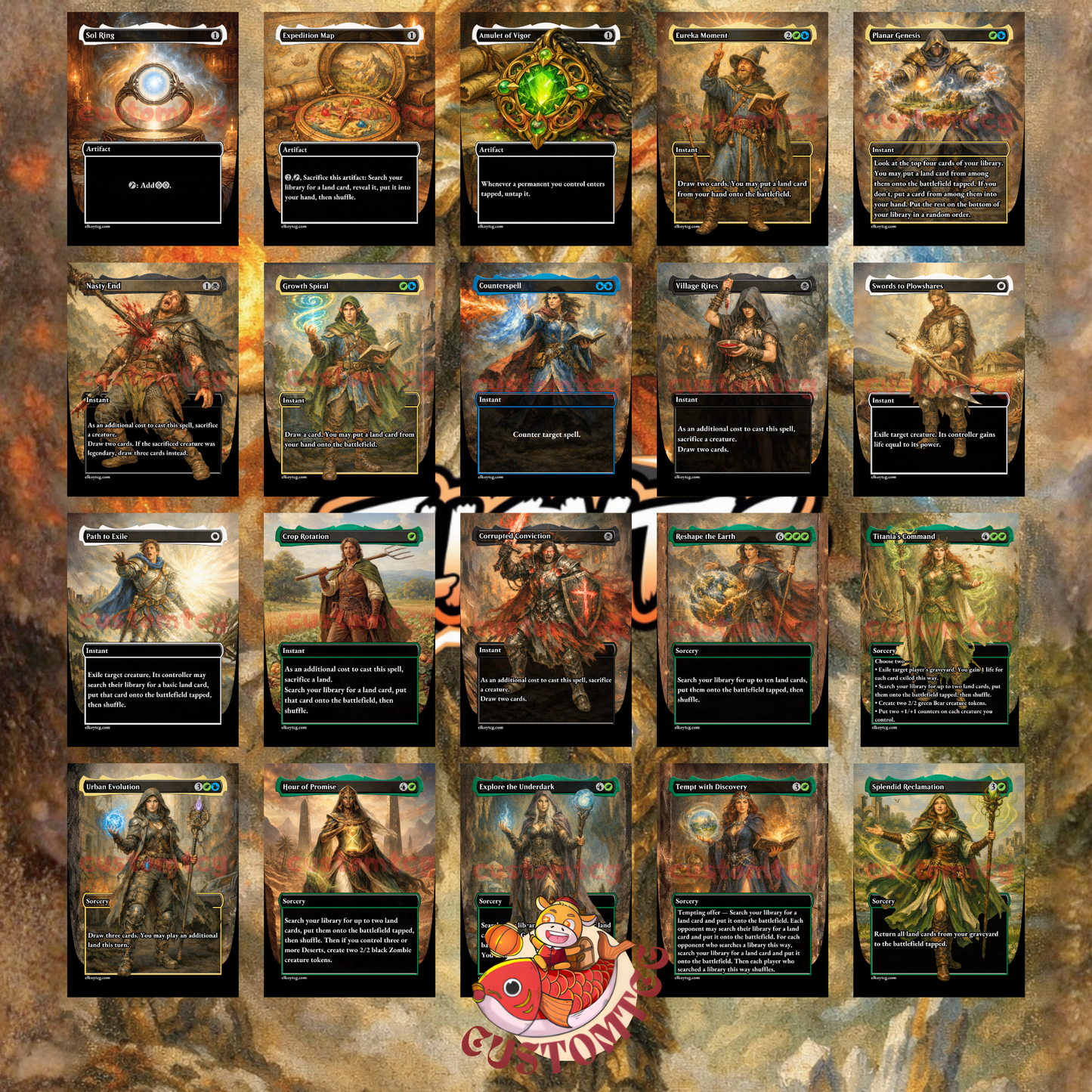 Child of Alara Custom Deck