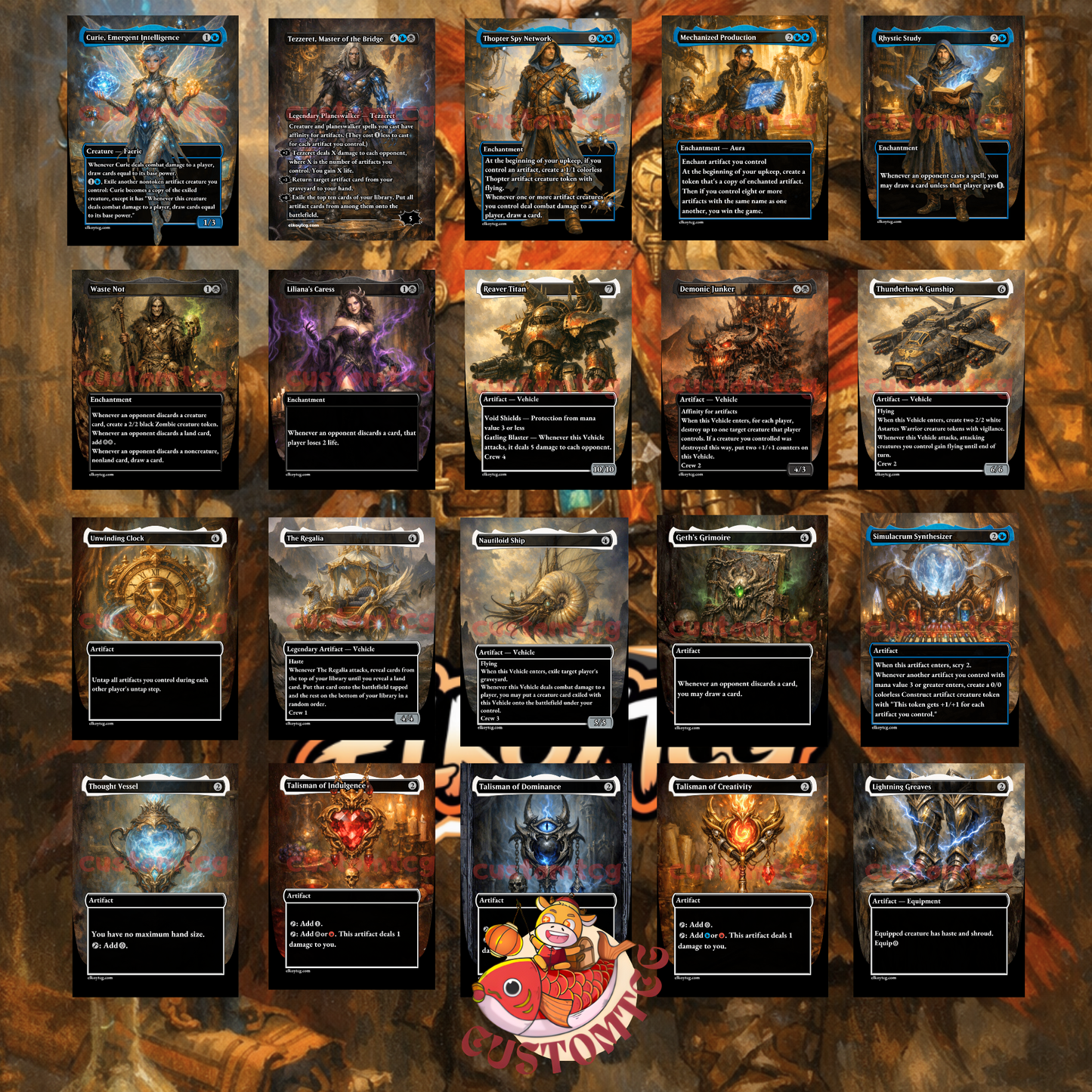 Dr. Eggman Custom Deck