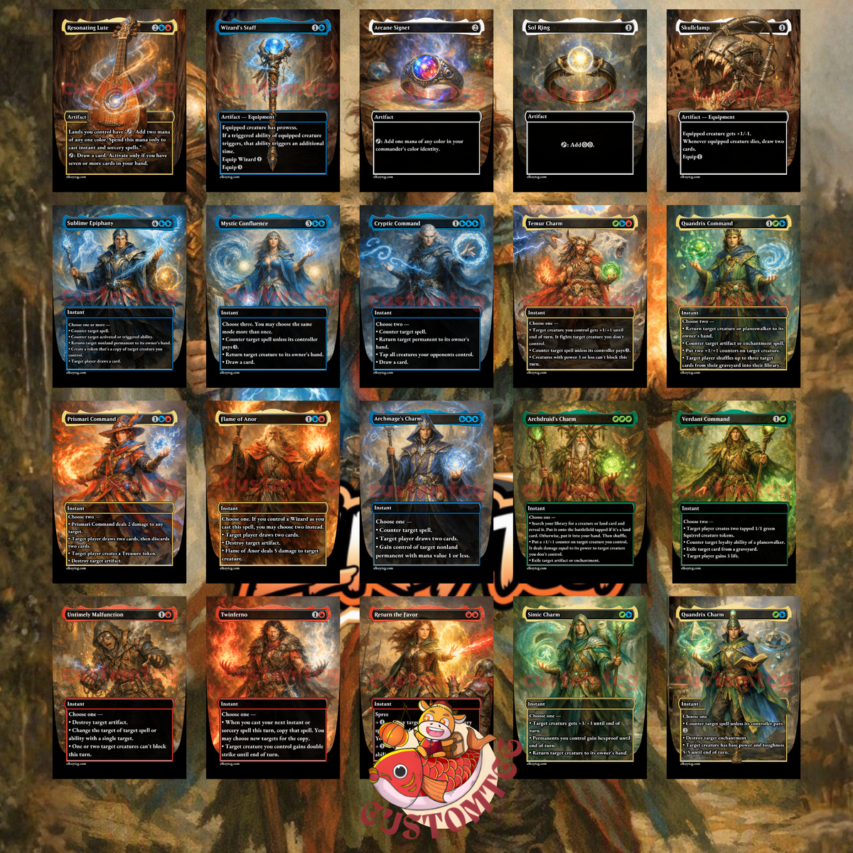 RIKU OF MANY PATHS — Temur Spellslinger Custom Deck