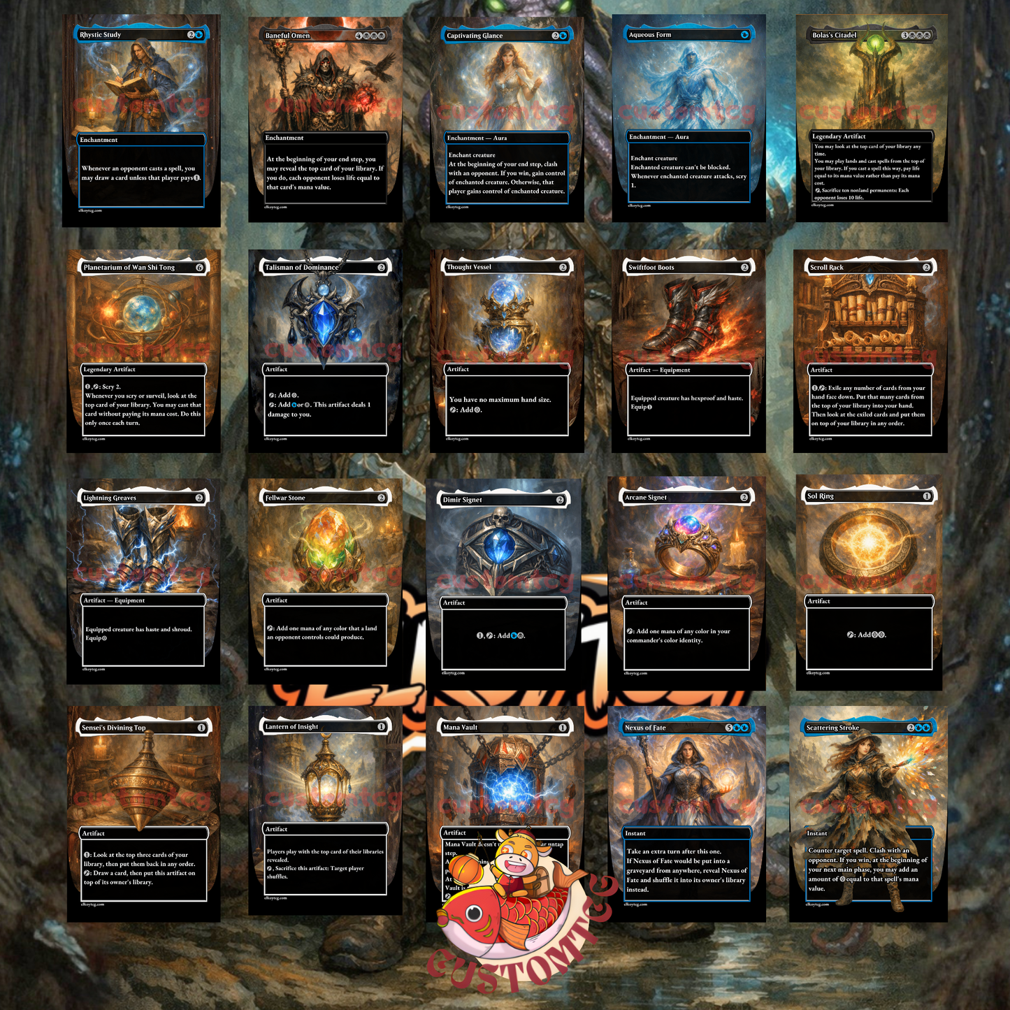 Marvo, Deep Operative Custom Deck